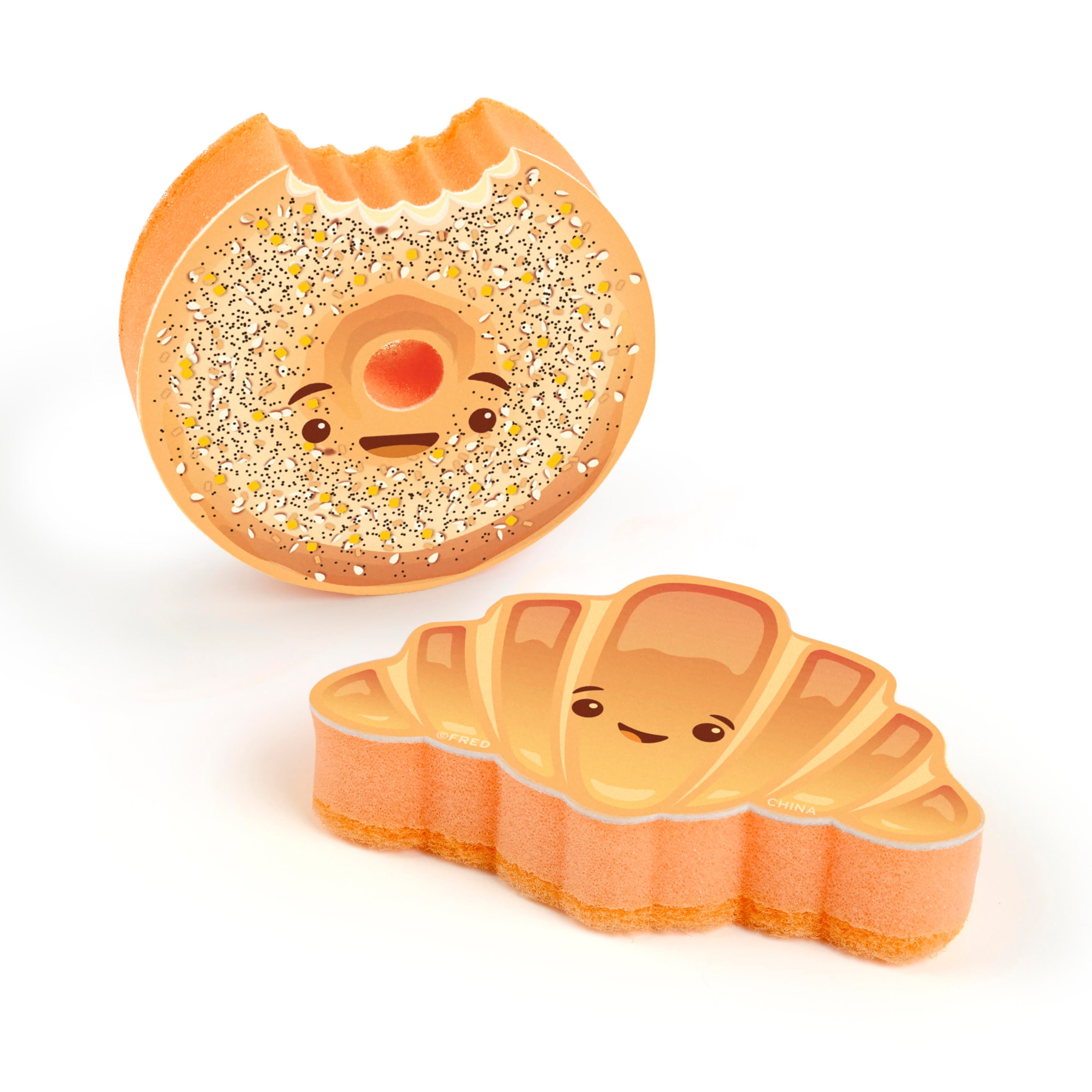 Fred Daily Bread Sponge 2 Piece Set Multi-Coloured
