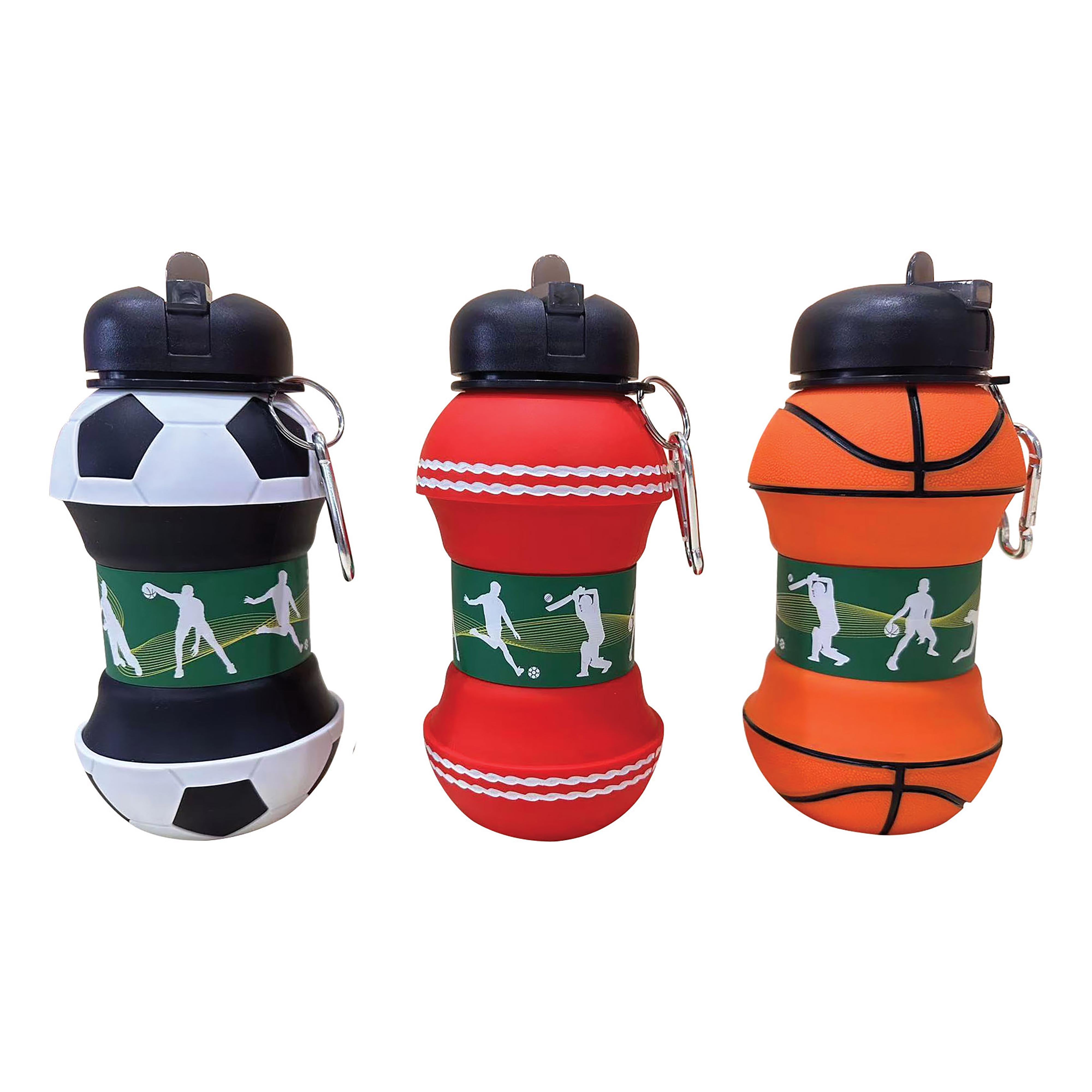 Discovery Zone Collapsible Sport Drink Bottle