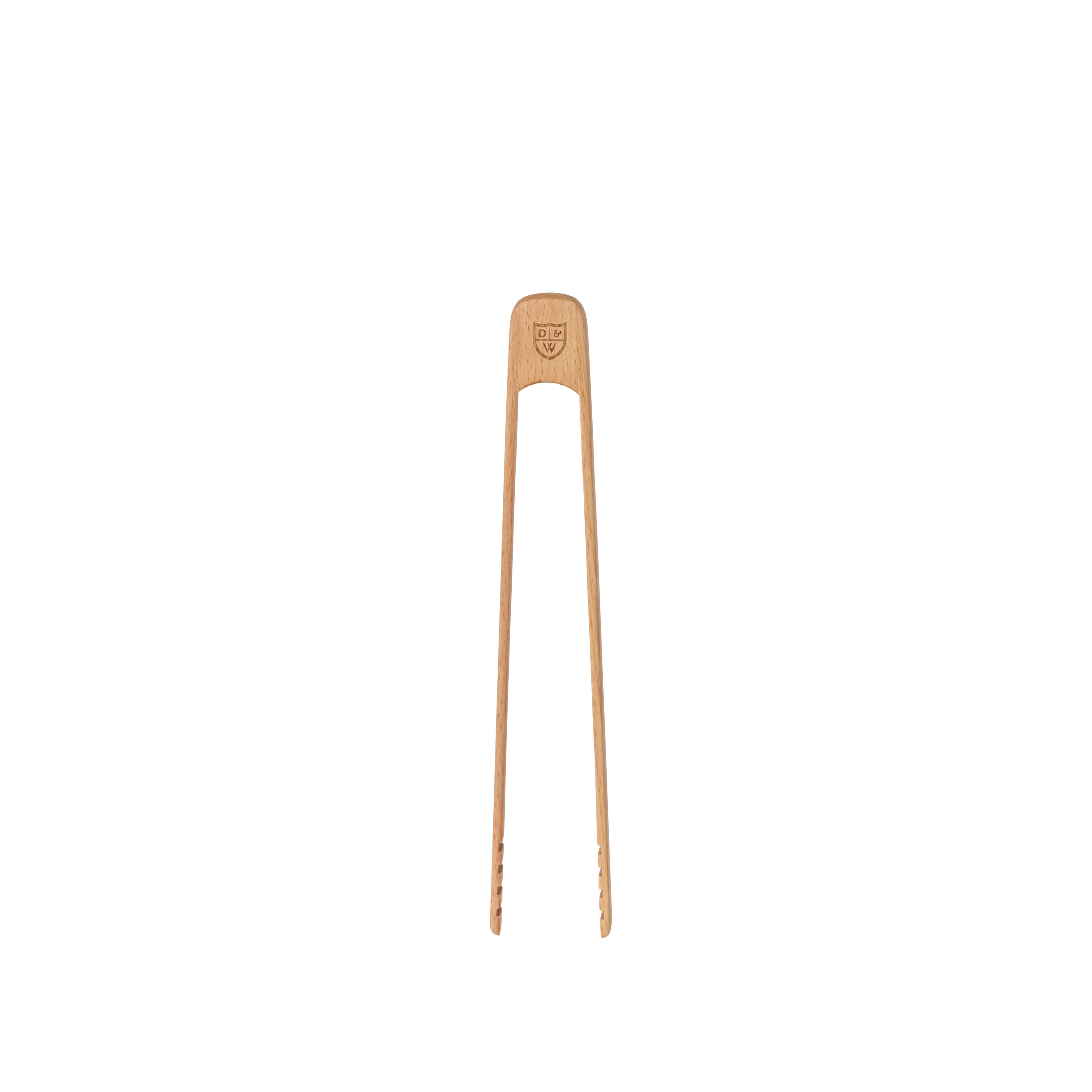 Davis & Waddell Heritage Magnetic Beechwood Toast Tongs Natural