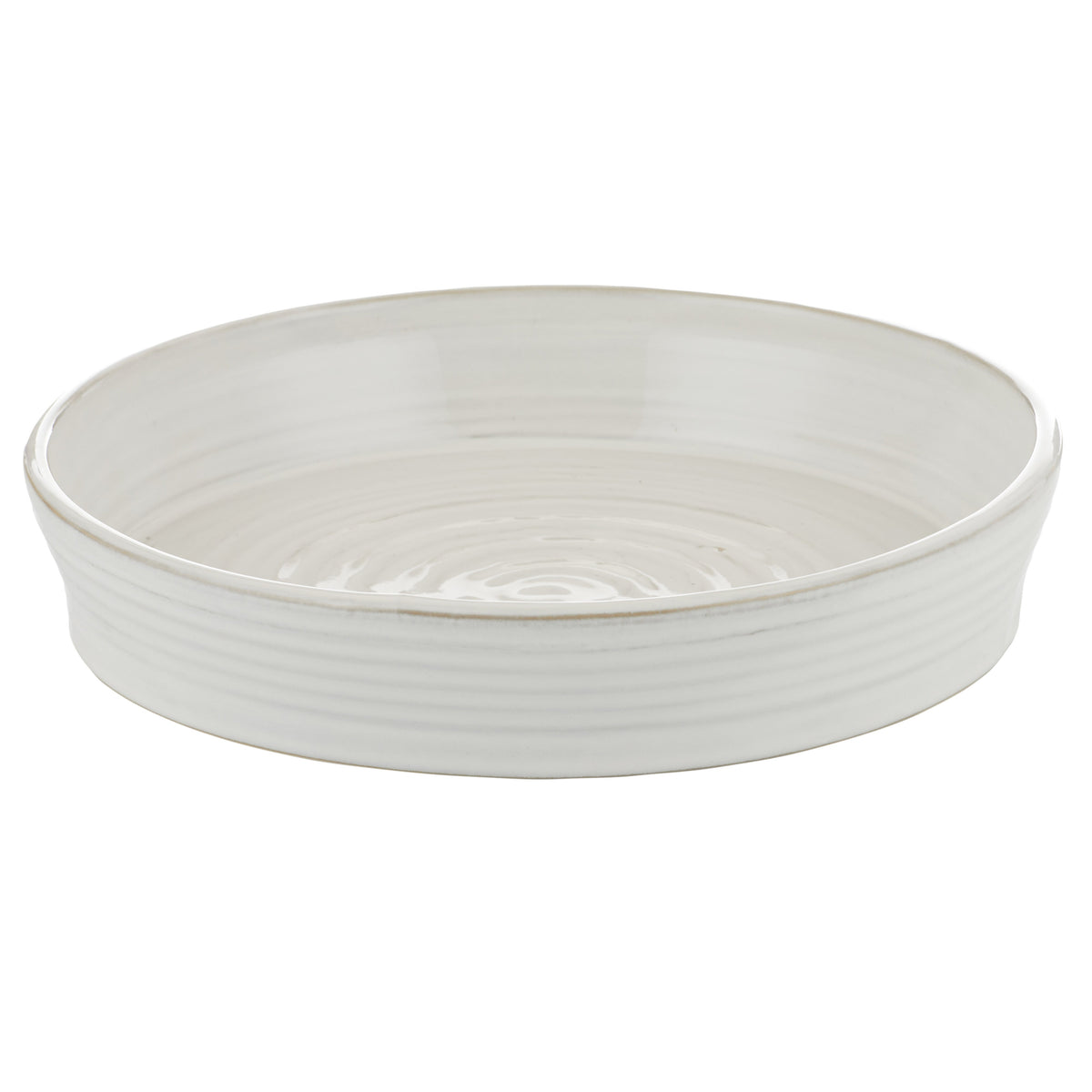 Amalfi Somerset Large Milky Glaze Platter White