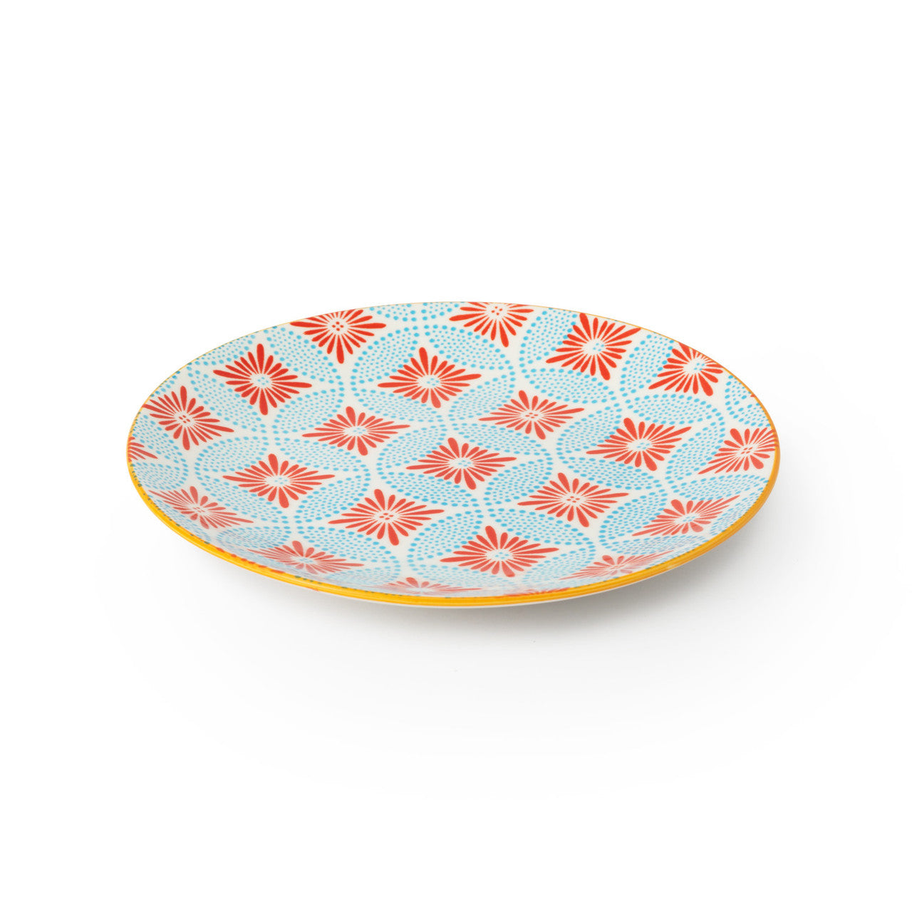Mikasa Stoneware Side Plate 18cm (Blue Mosaic)