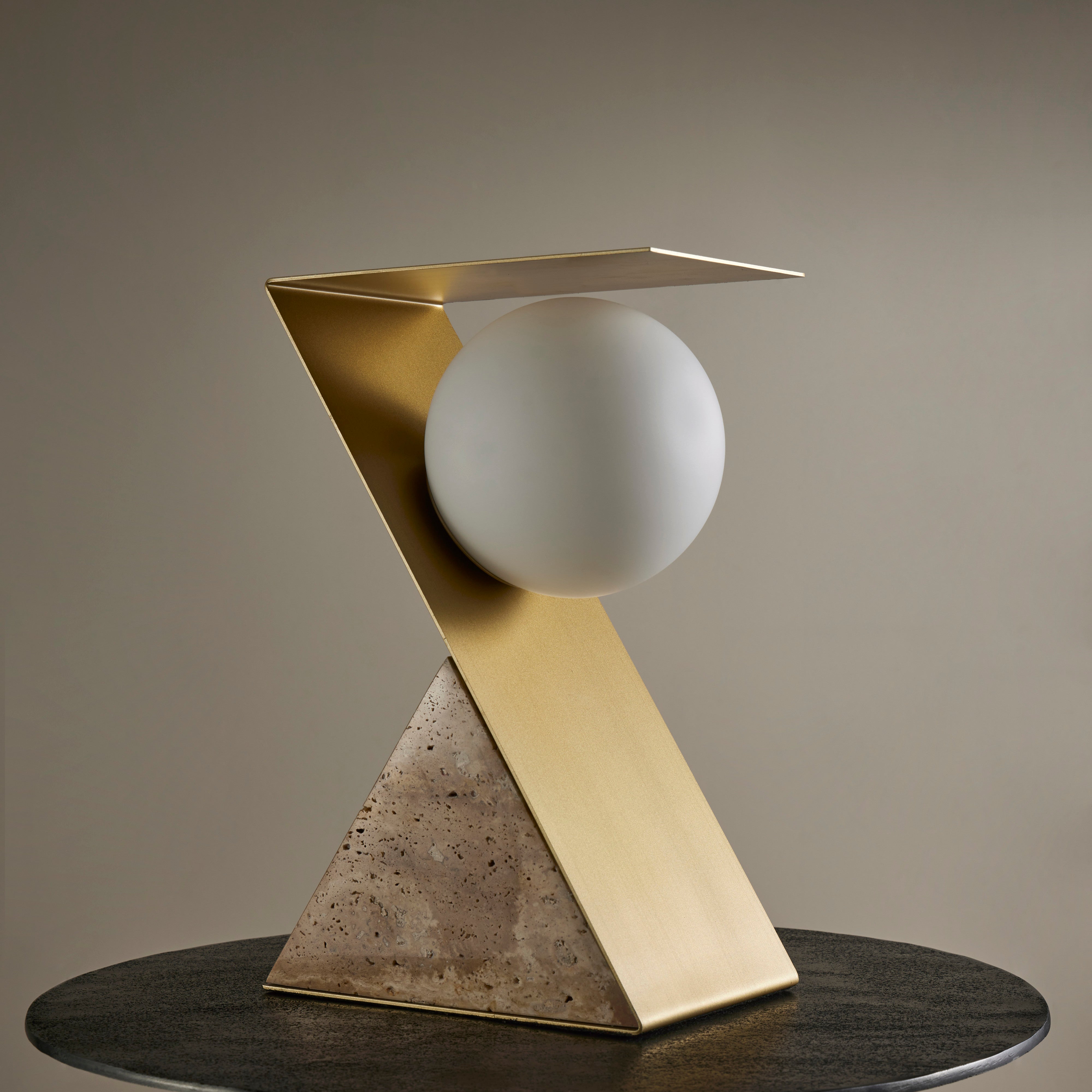 Grand Designs Piet Side Table Gun Metal