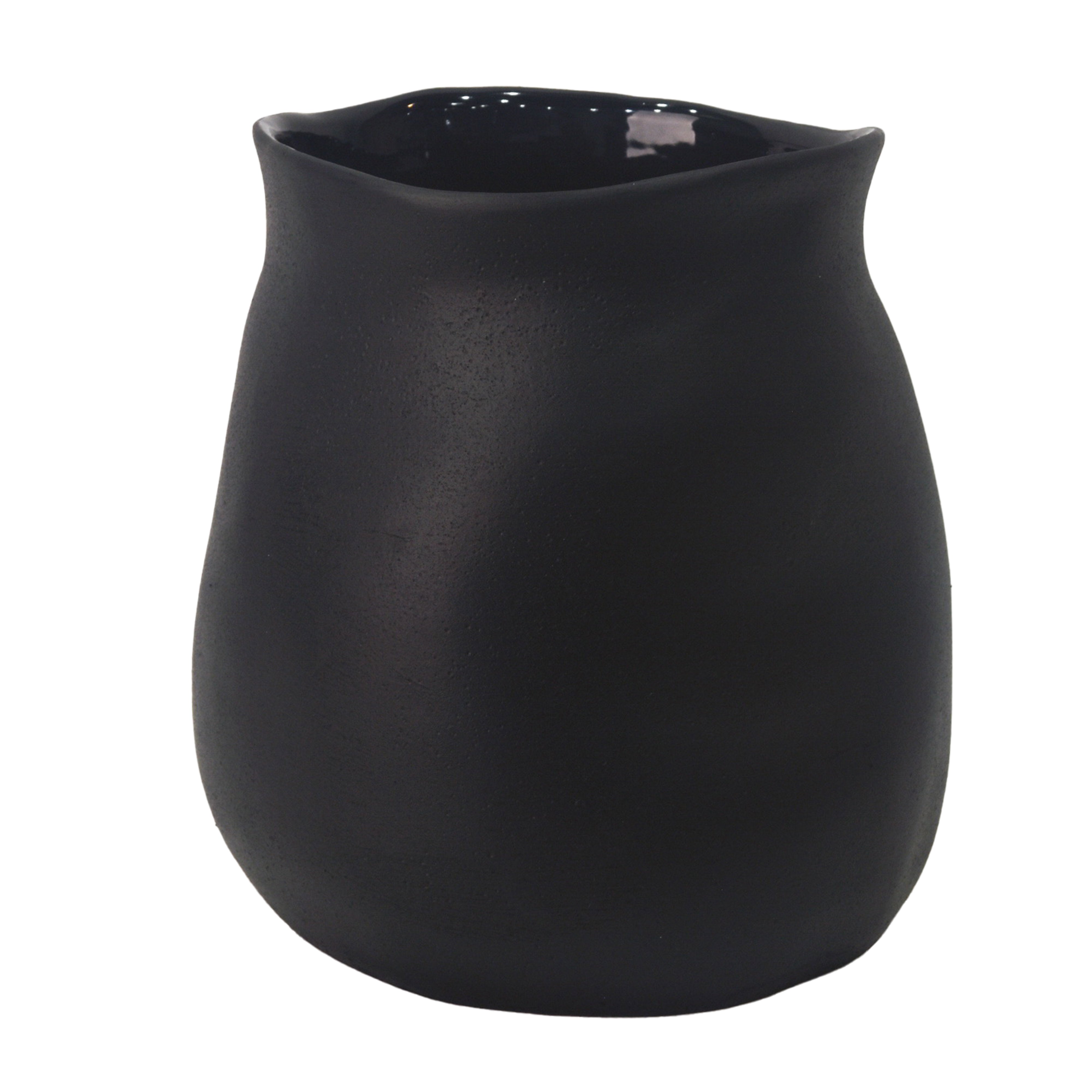 Rogue Maliah Pot Black 22 x 23cm