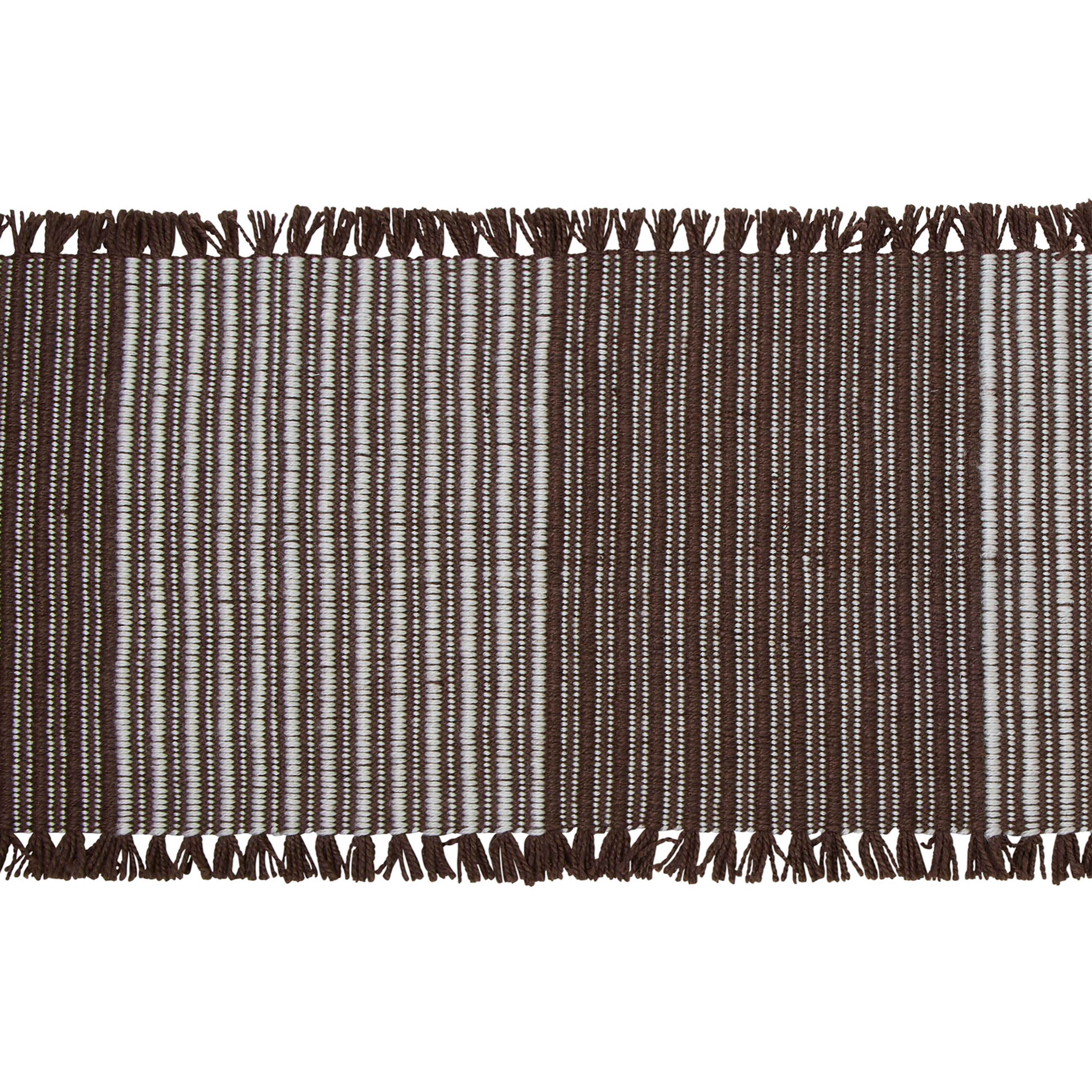Amalfi Cai Table Runner Brown & Natural