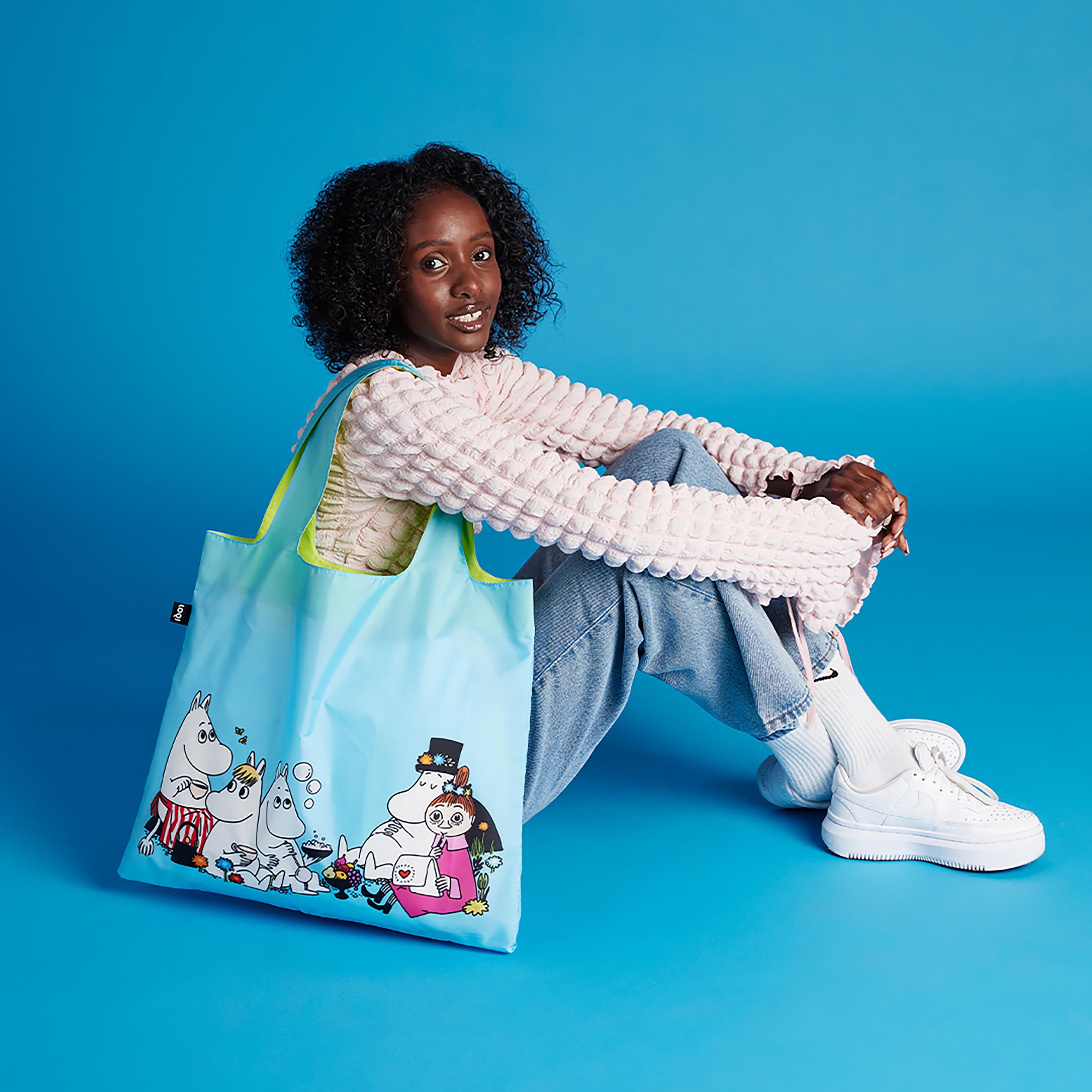 LOQI Moomin Family Tote Bag