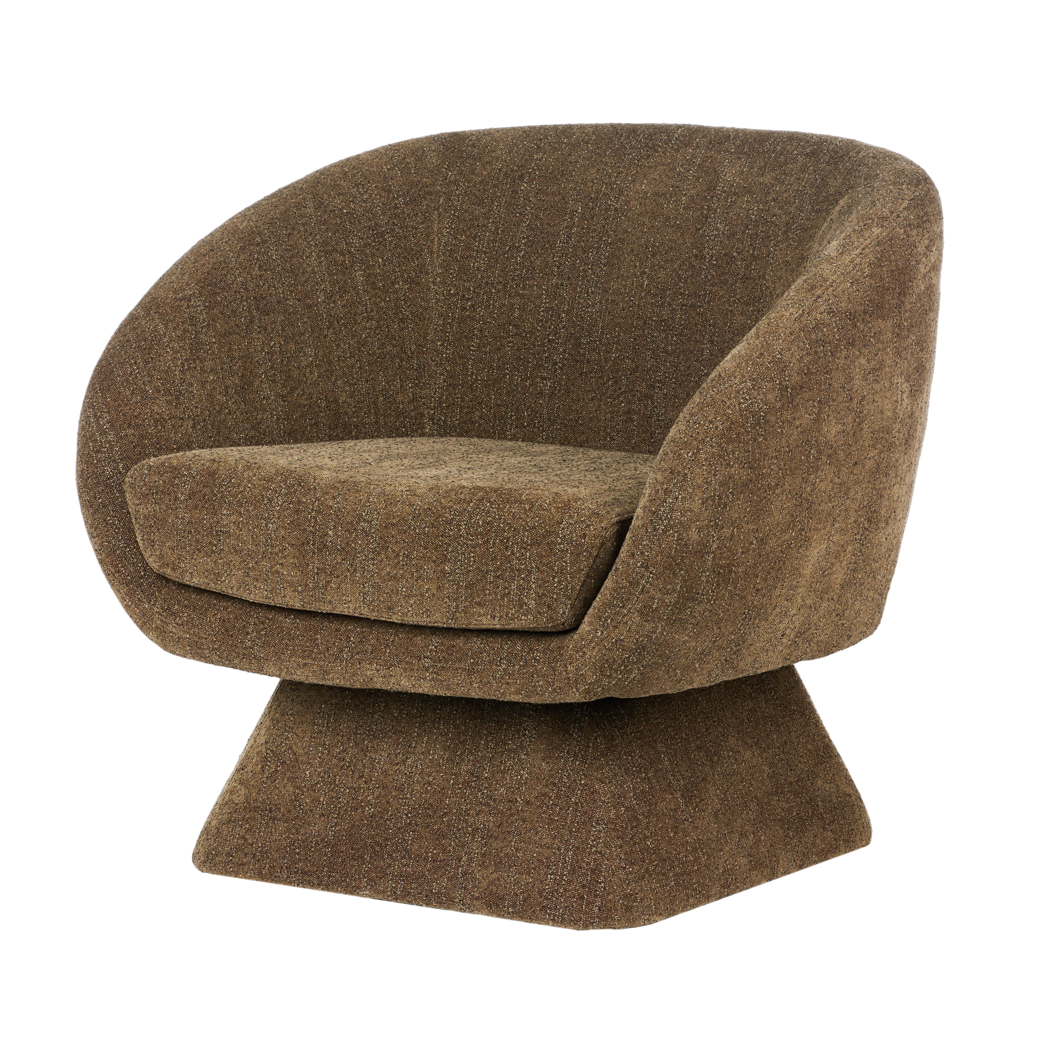 Grand Designs Lucca Swivel Chair Green