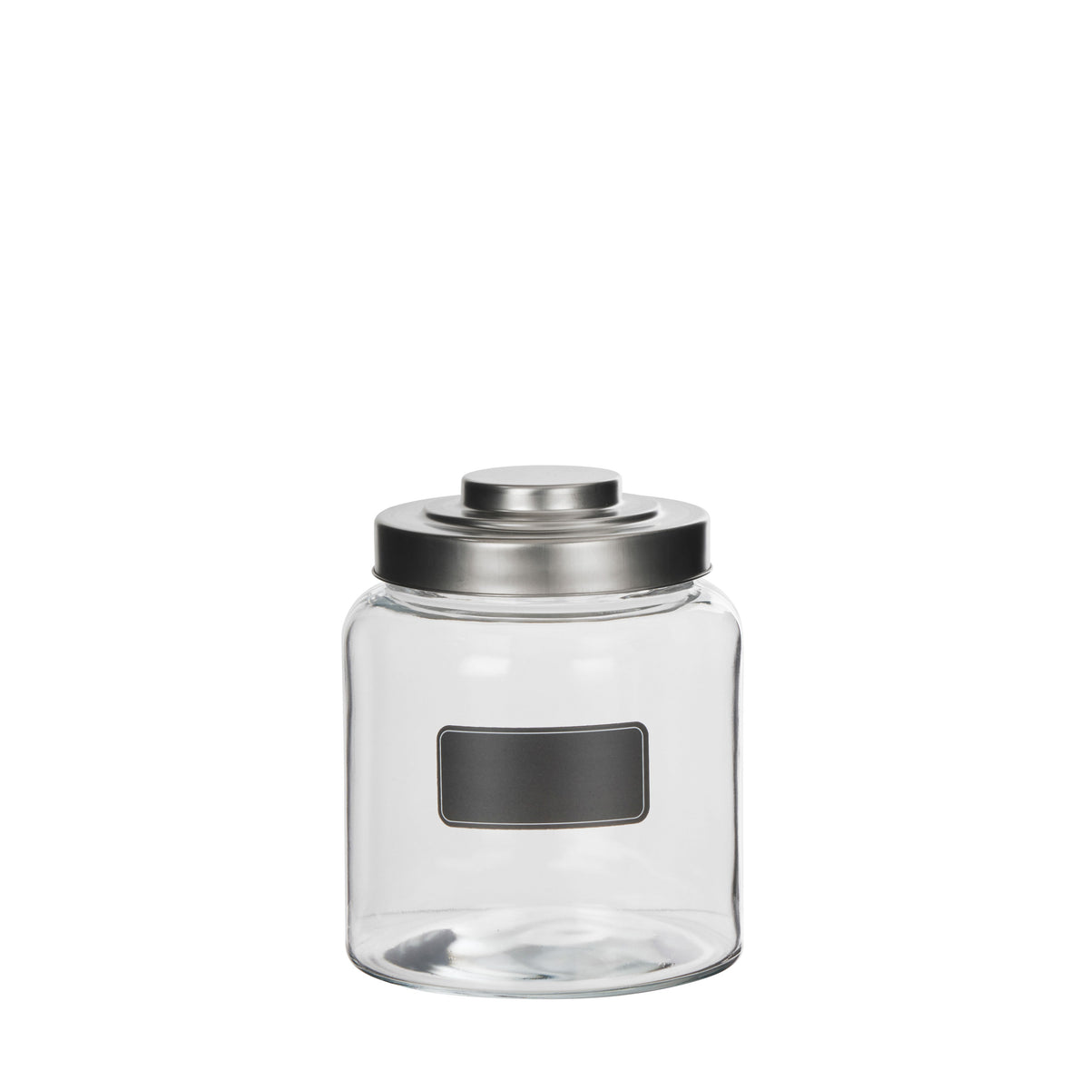 Davis & Waddell Heritage Storage Jar With Chalkboard Label 2.6L Clear