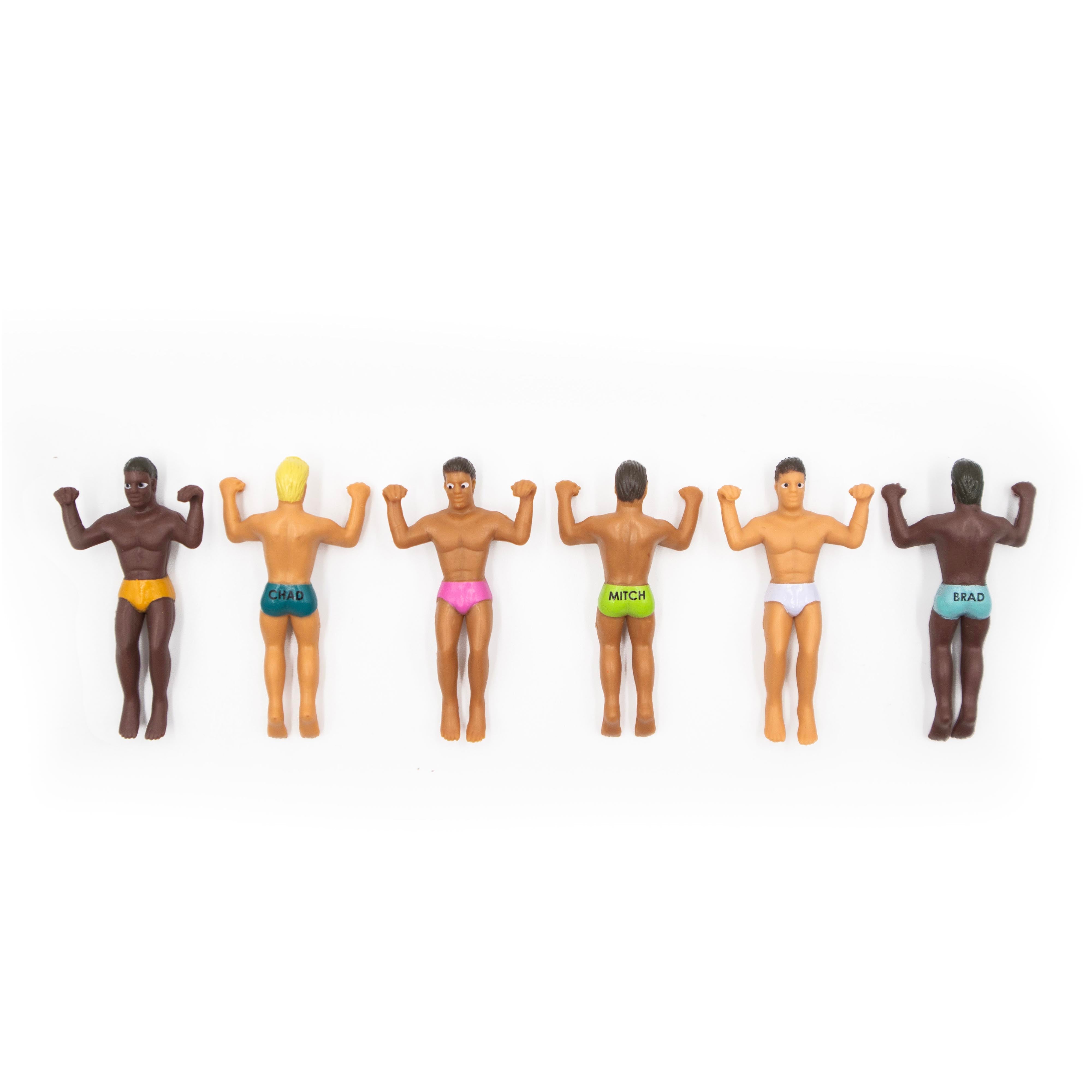 Drinking Buddies Hunky Buddies Drink Markers 6 Piece Set