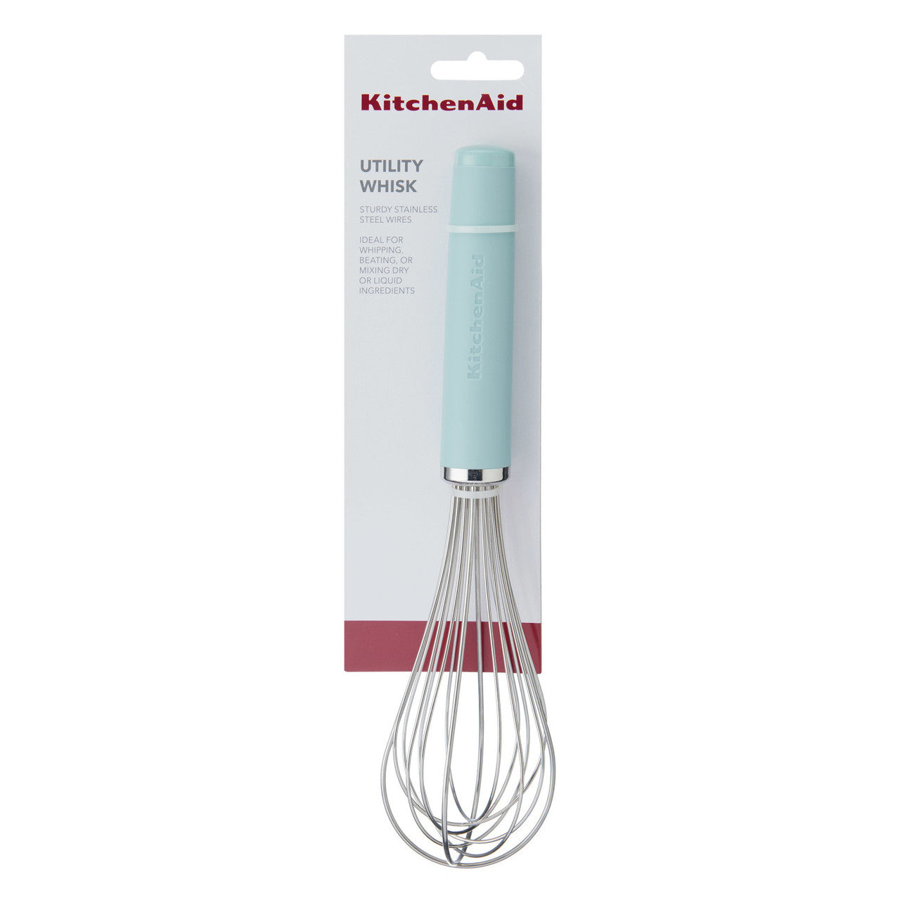 KitchenAid Soft Grip Utility Whisk (Mineral Water)