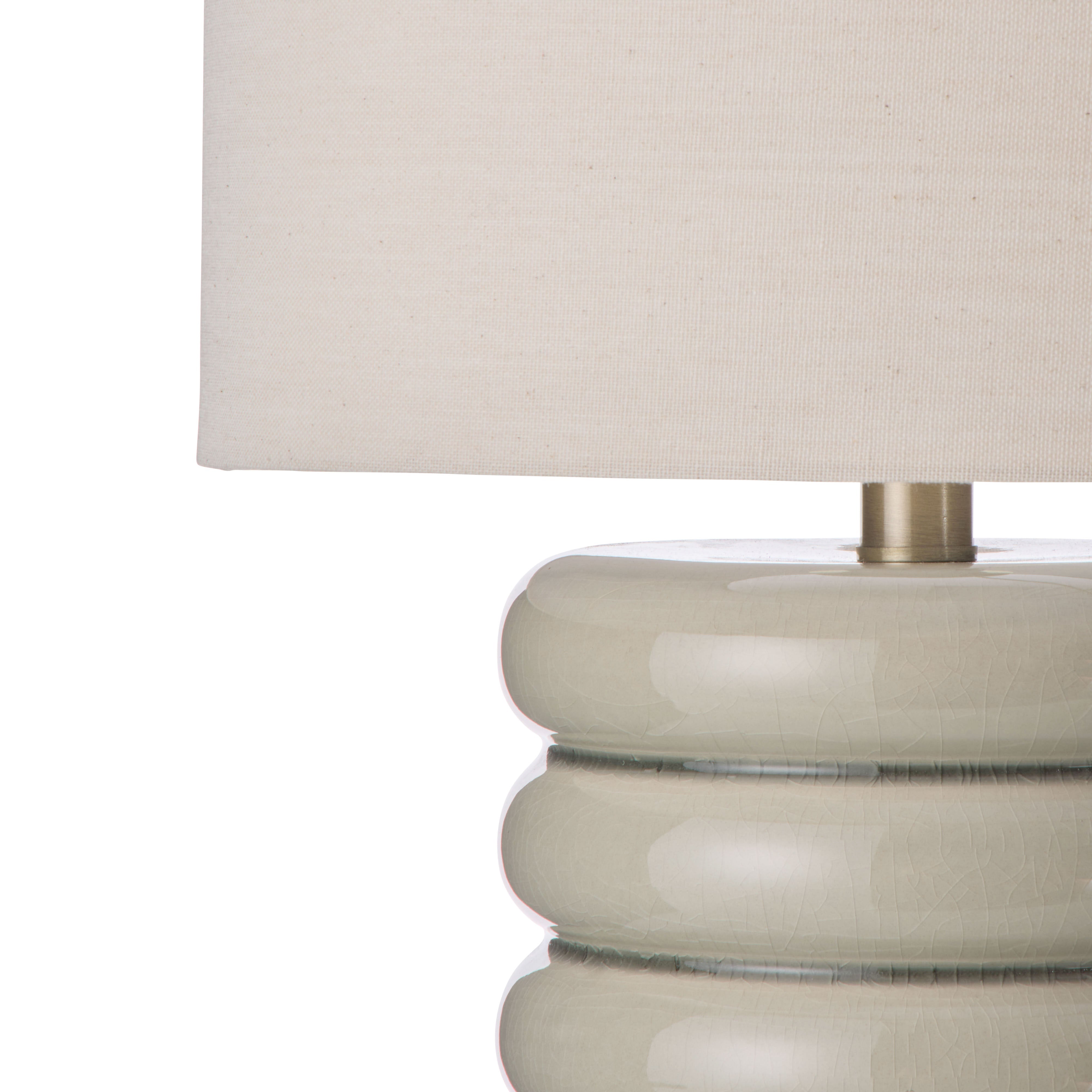 Amalfi Cali Table Lamp Green & Natural
