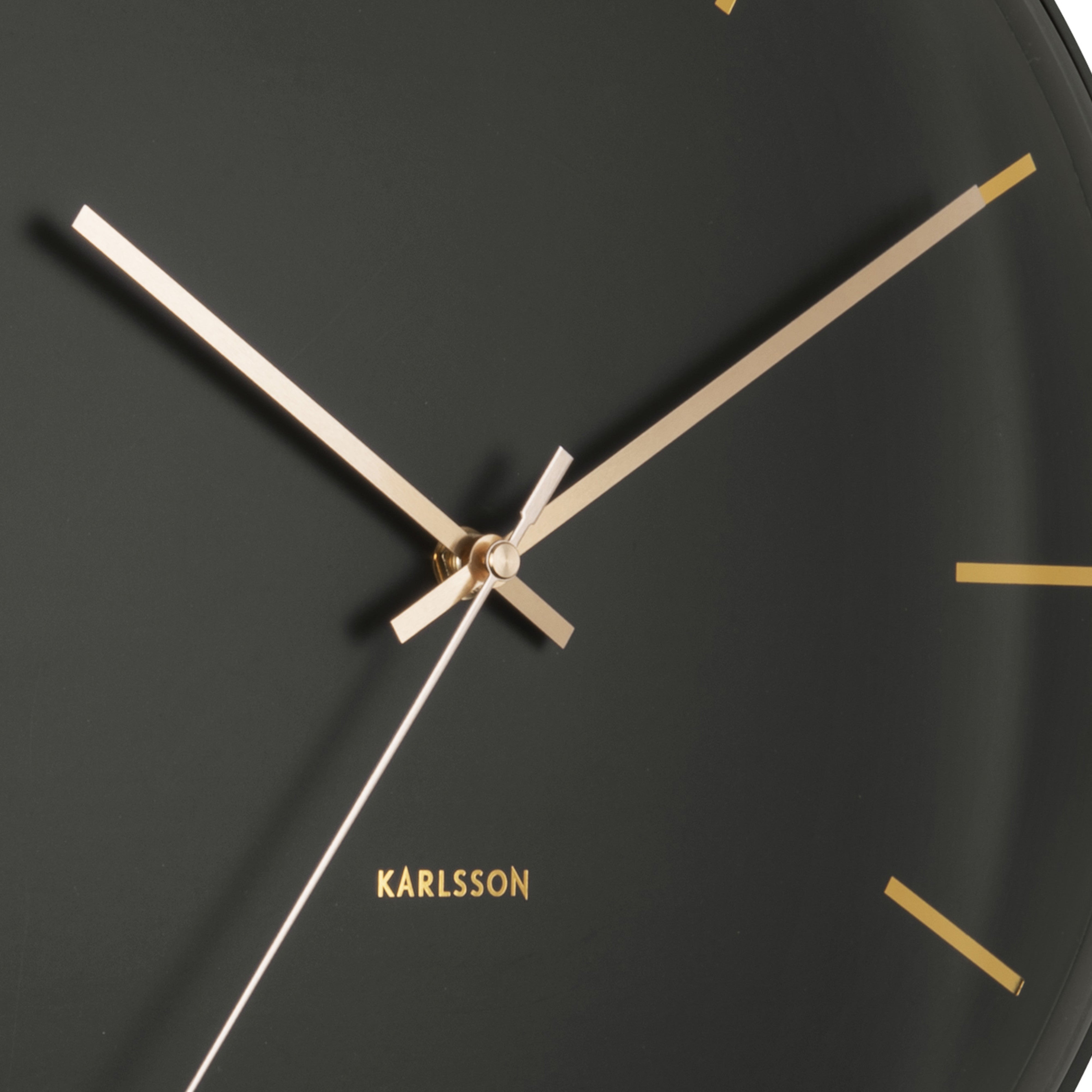 Karlsson Globe Wall Clock Black