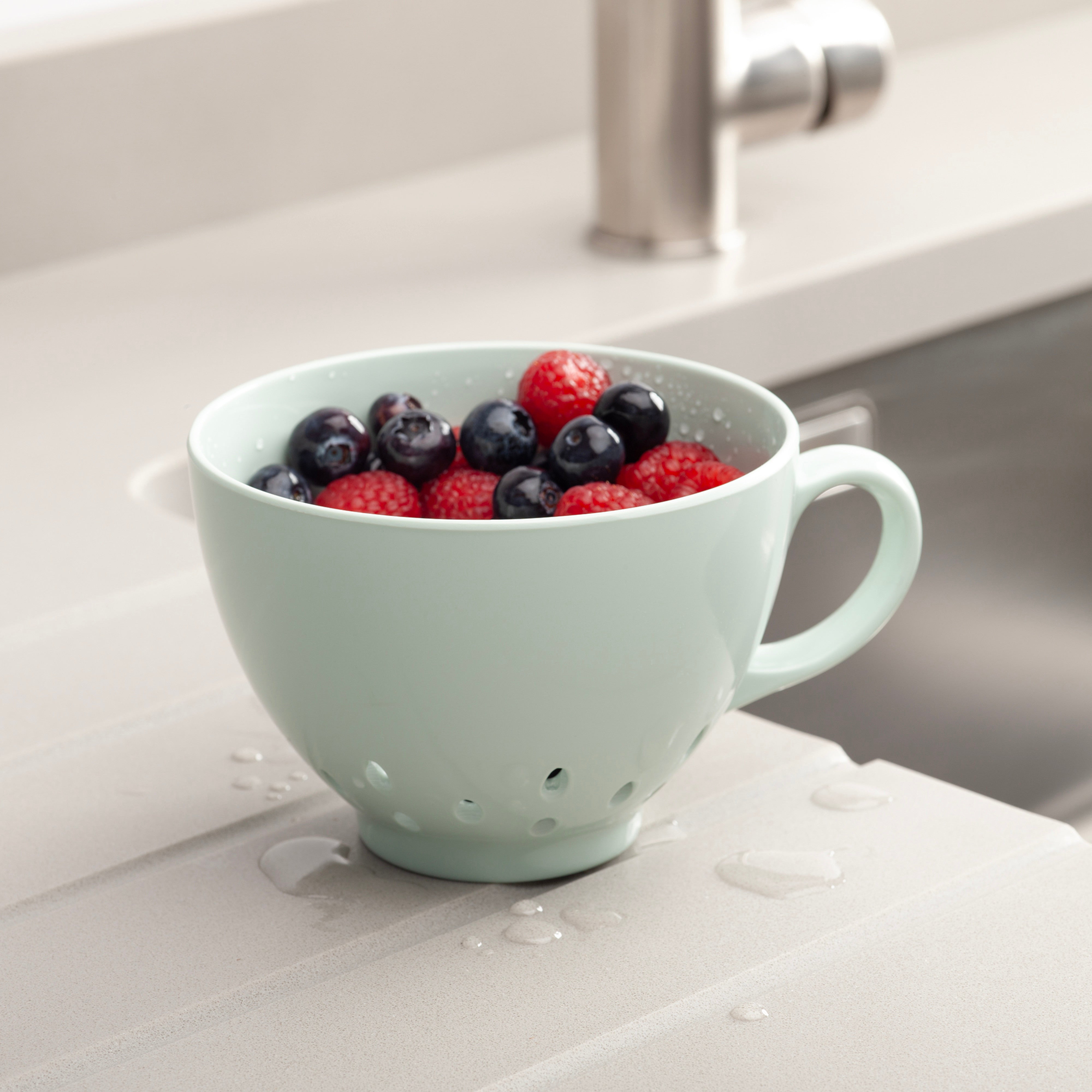 Zeal Keep It Handy Berry Colander Sage