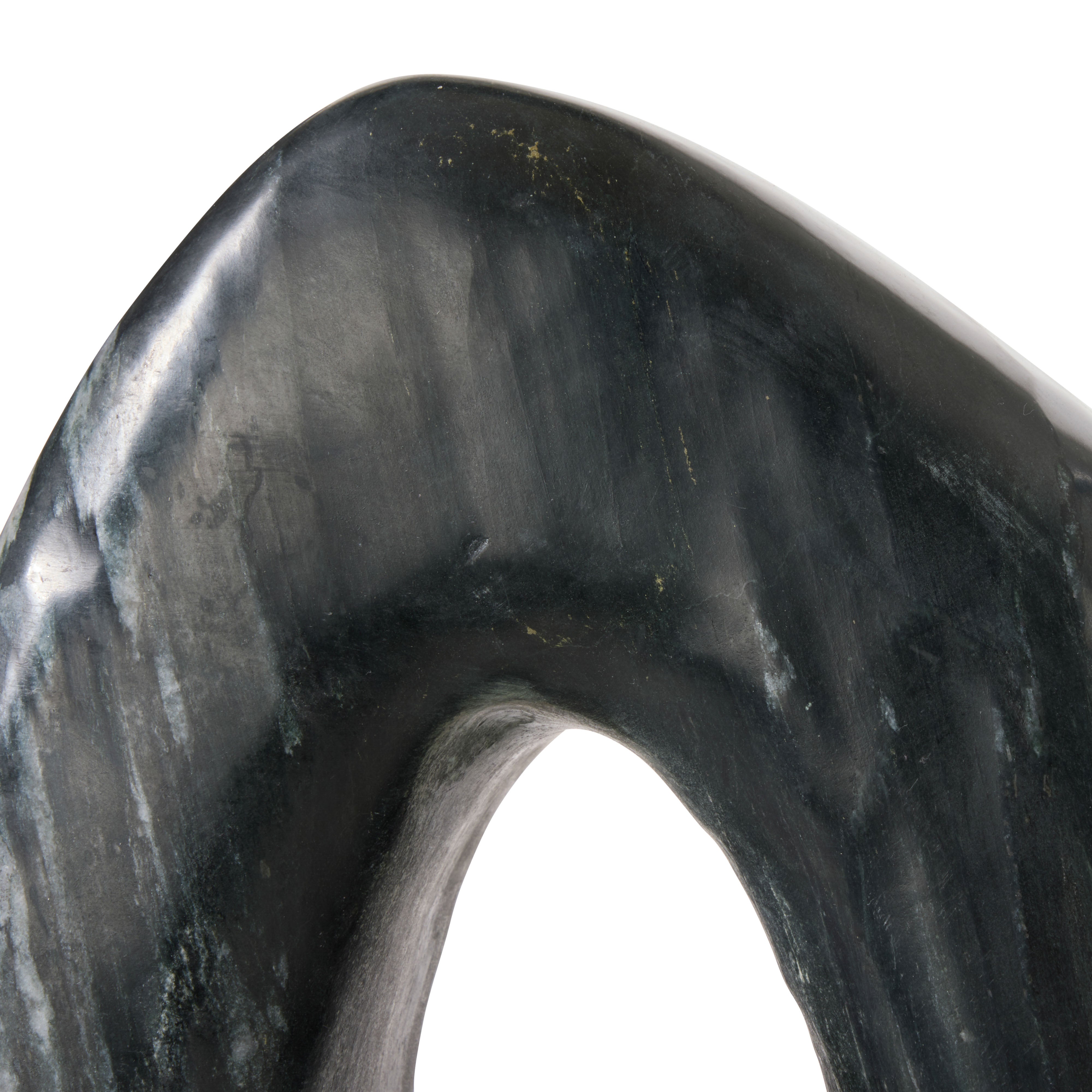 Grand Designs Eros Marble Sculpture Marine Black