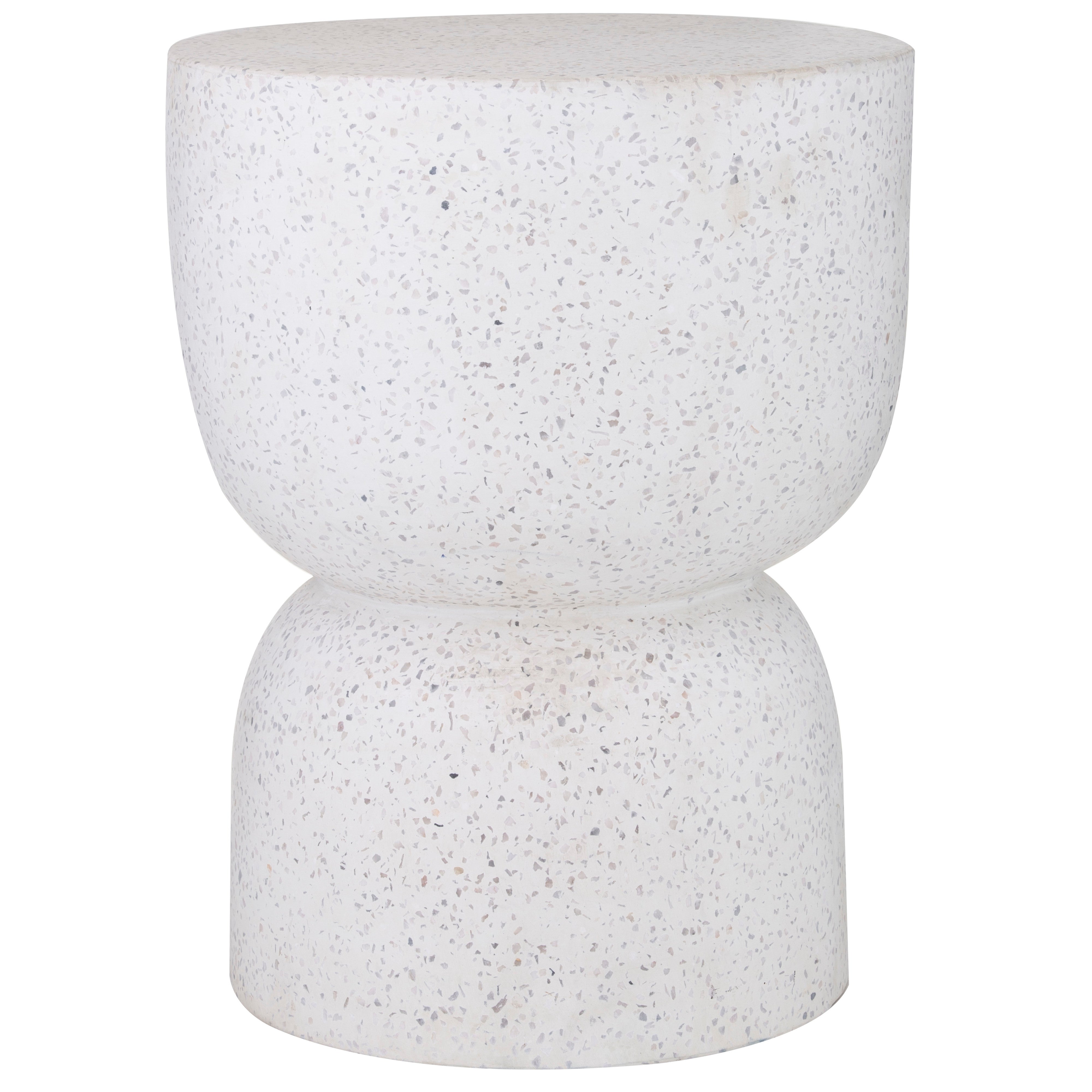 Amalfi Kaia Side Table/Stool White