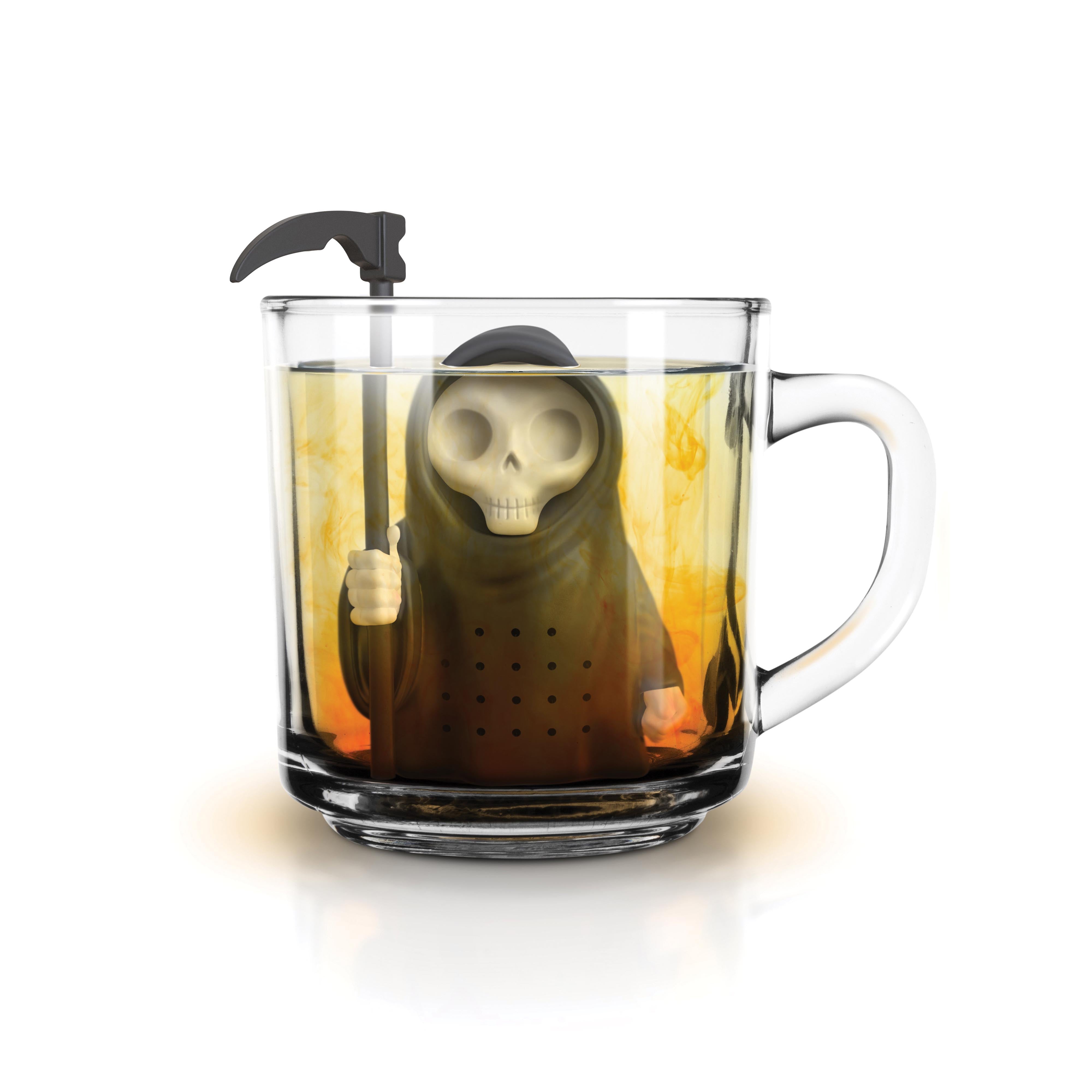 Fred Grim Steeper Tea Infuser Black & White