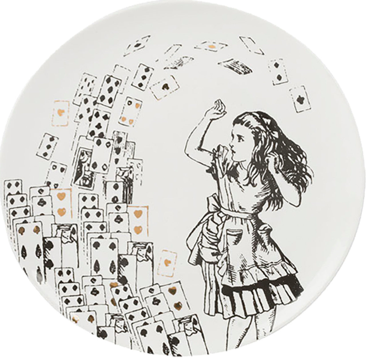 V&A Alice in Wonderland Side Plate Set of 4
