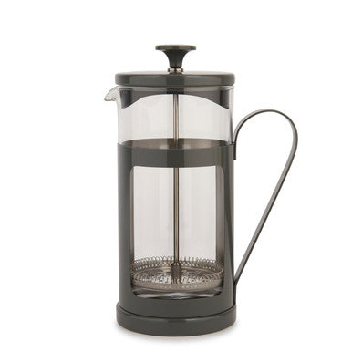 La Cafetière Monaco Stainless Steel Cafetière 8 Cup / 1L (Cool Grey)