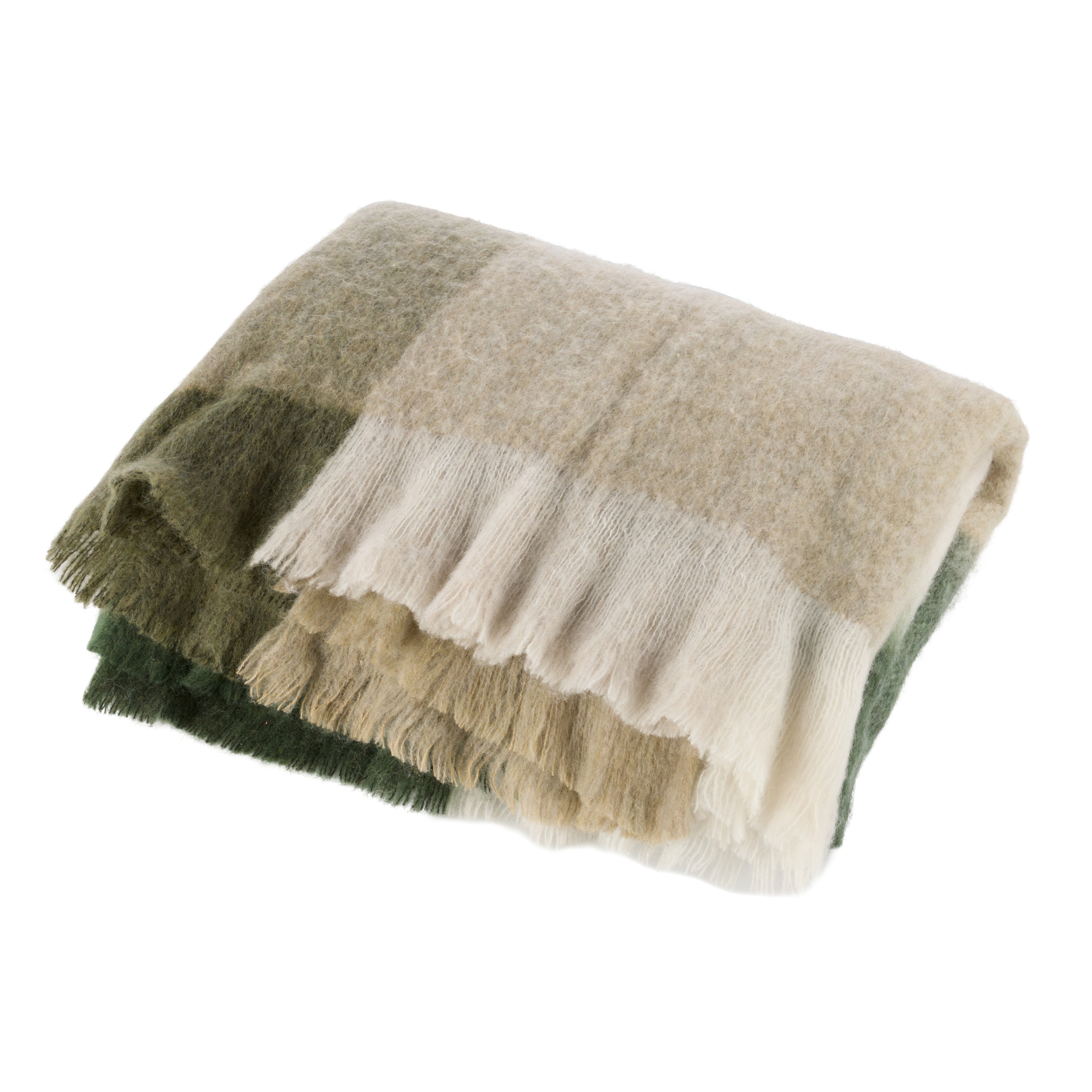 Amalfi Bowie Wool Blend Woven Throw Multi-Coloured