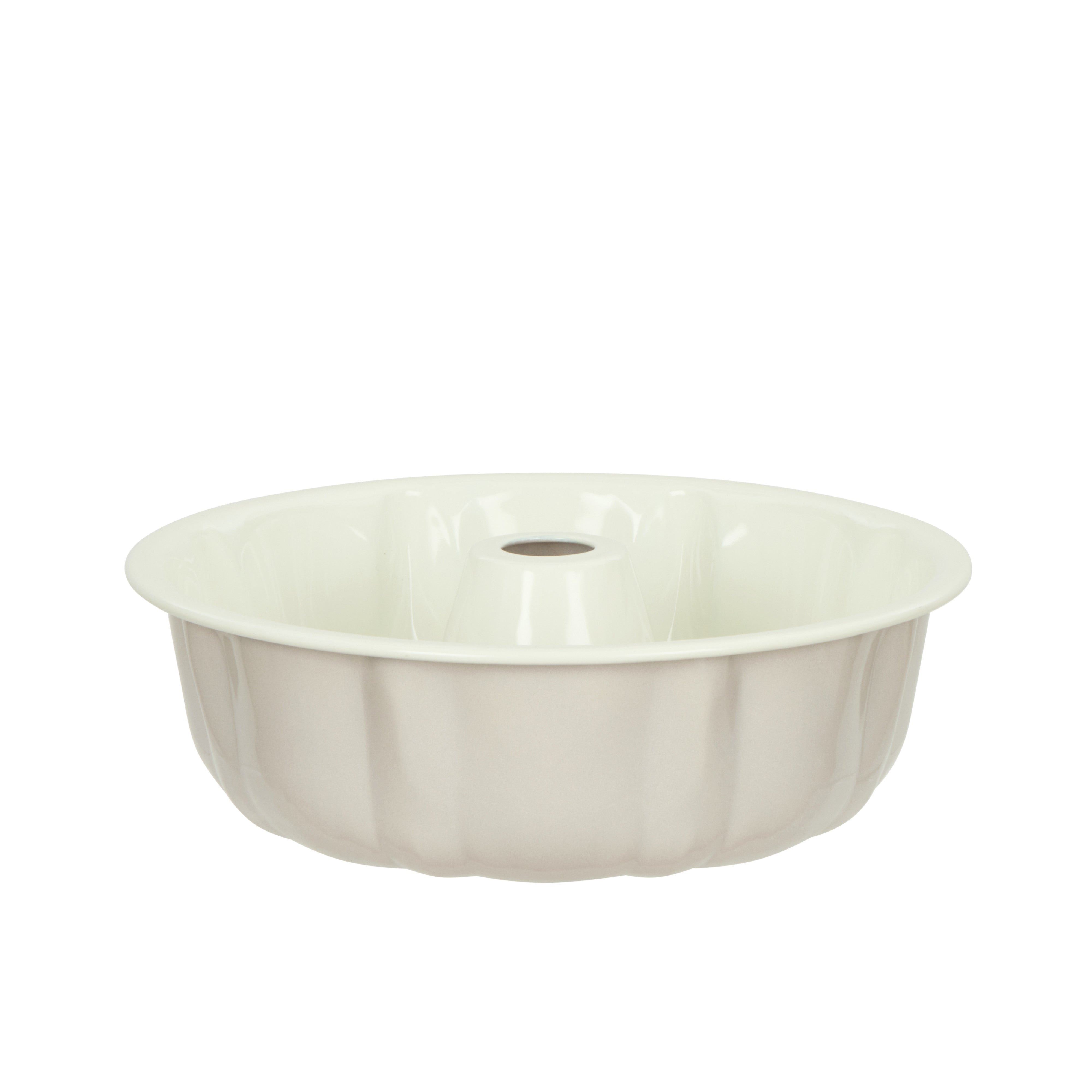 Davis & Waddell Daylesford Enamel Bundt Pan Cream