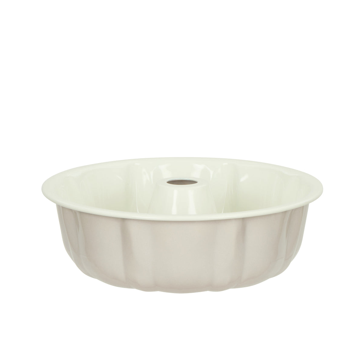 Davis & Waddell Daylesford Enamel Bundt Pan Cream