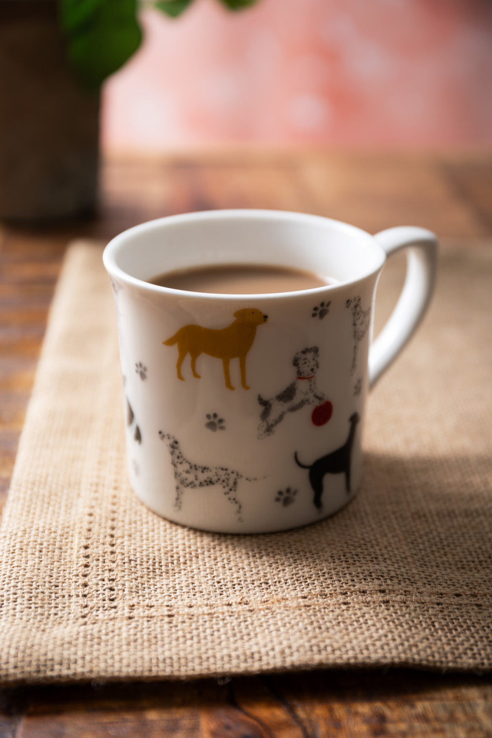 Mikasa Fine Bone China Fluted Mug 300ml (Dog)