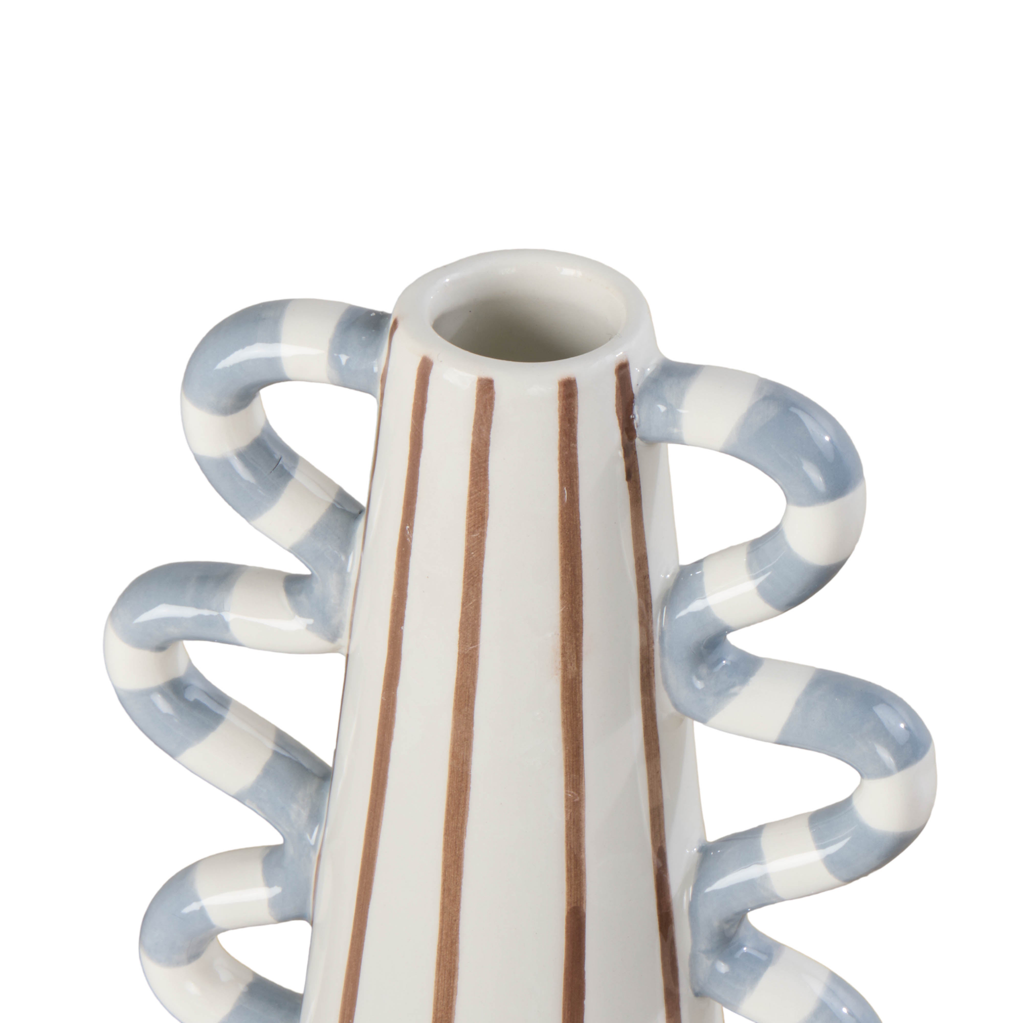 Emporium Harper Stripe Vase Medium Multi-Coloured