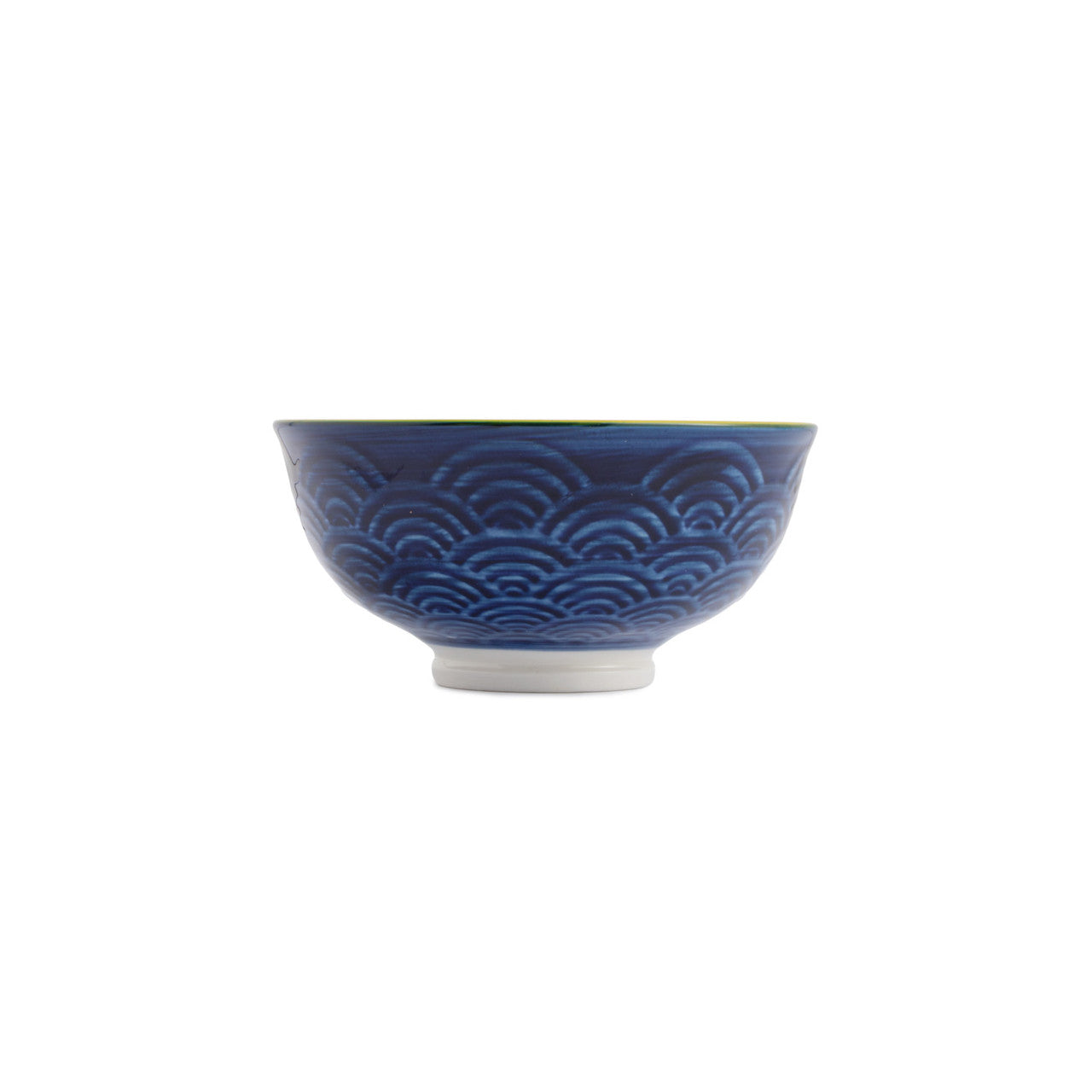 Mikasa Stoneware Nibble Bowl 12cm (Red & Blue Arc)