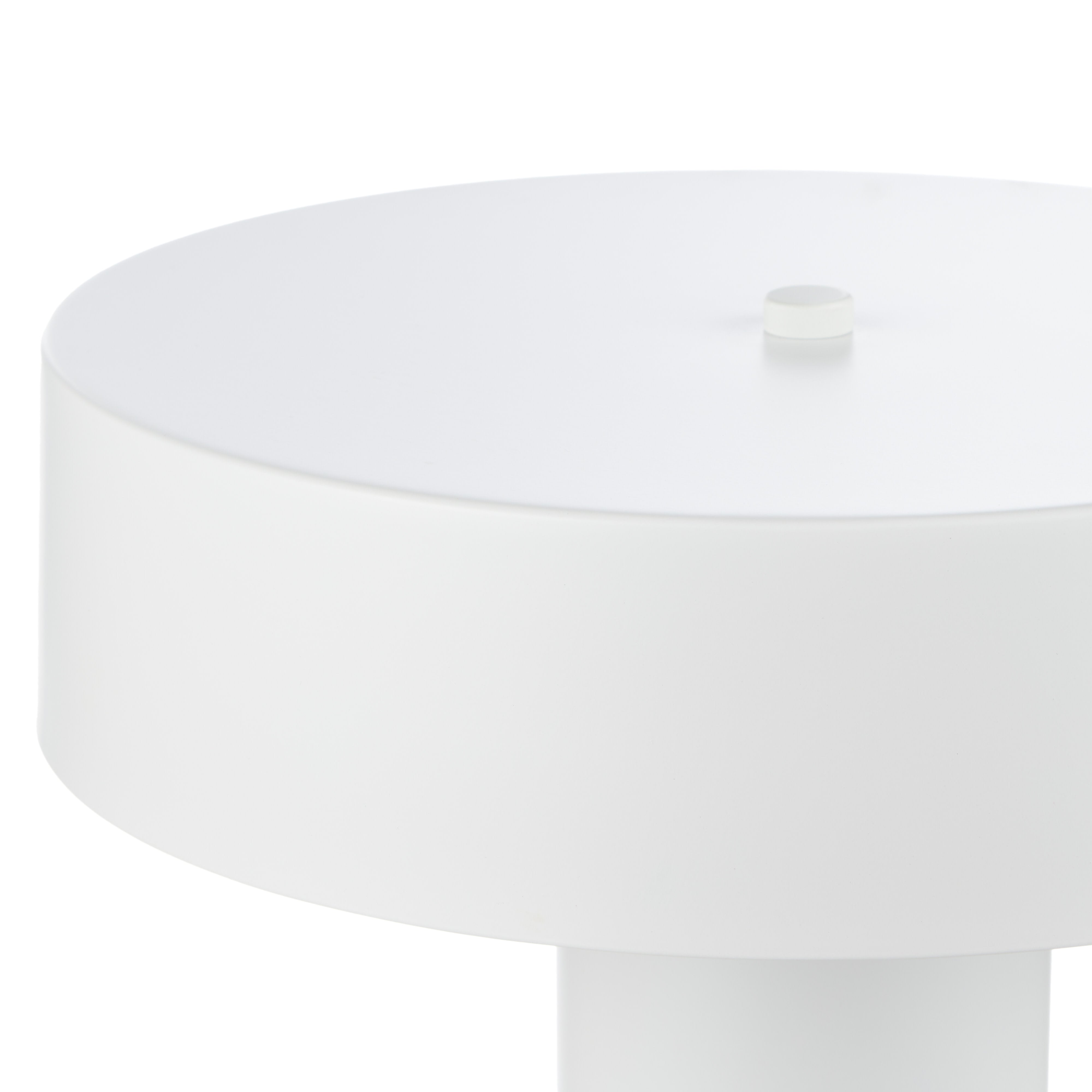 Amalfi Thiago Metal Table Lamp White