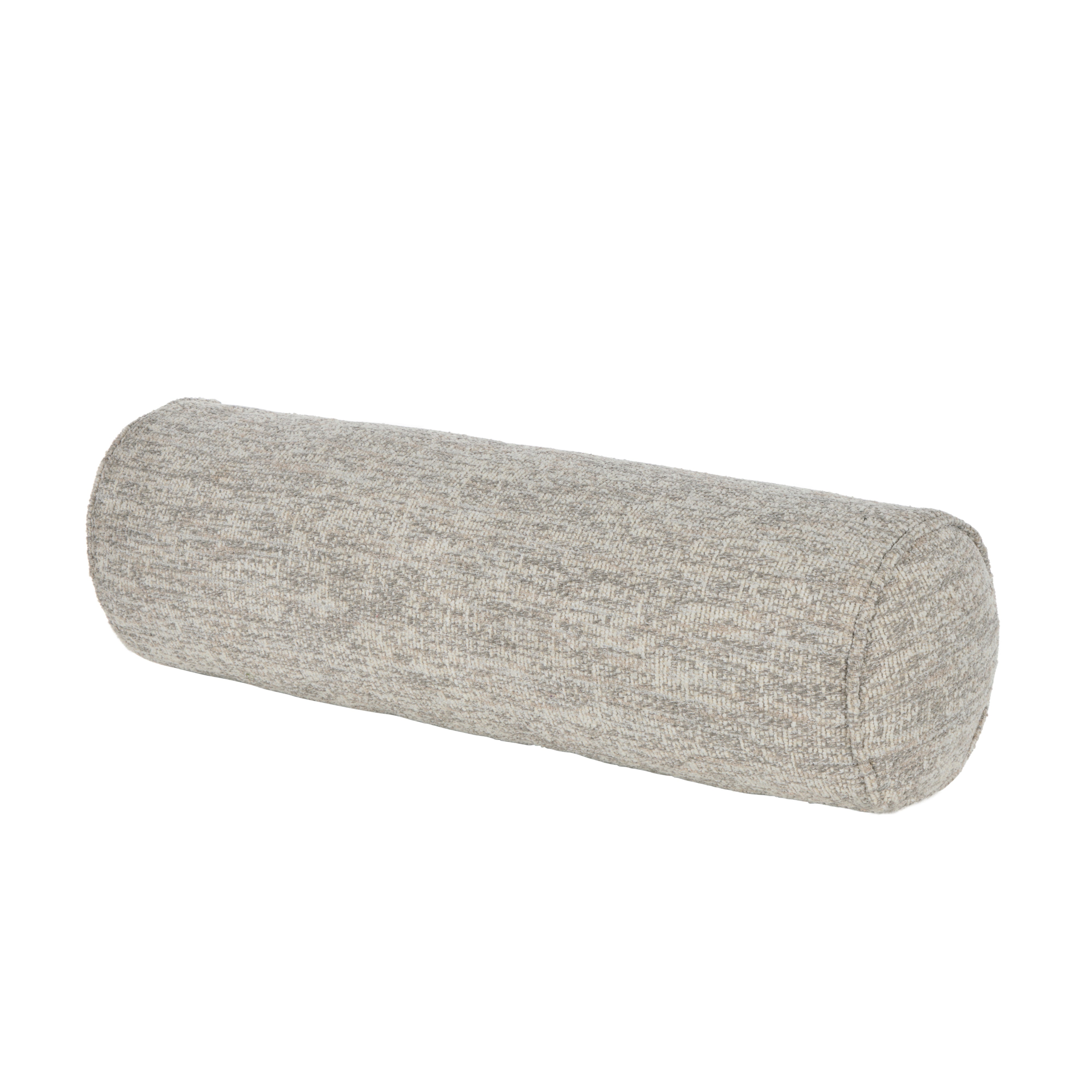 Amalfi Koba Boucle Bolster Cushion Grey Multi-Coloured
