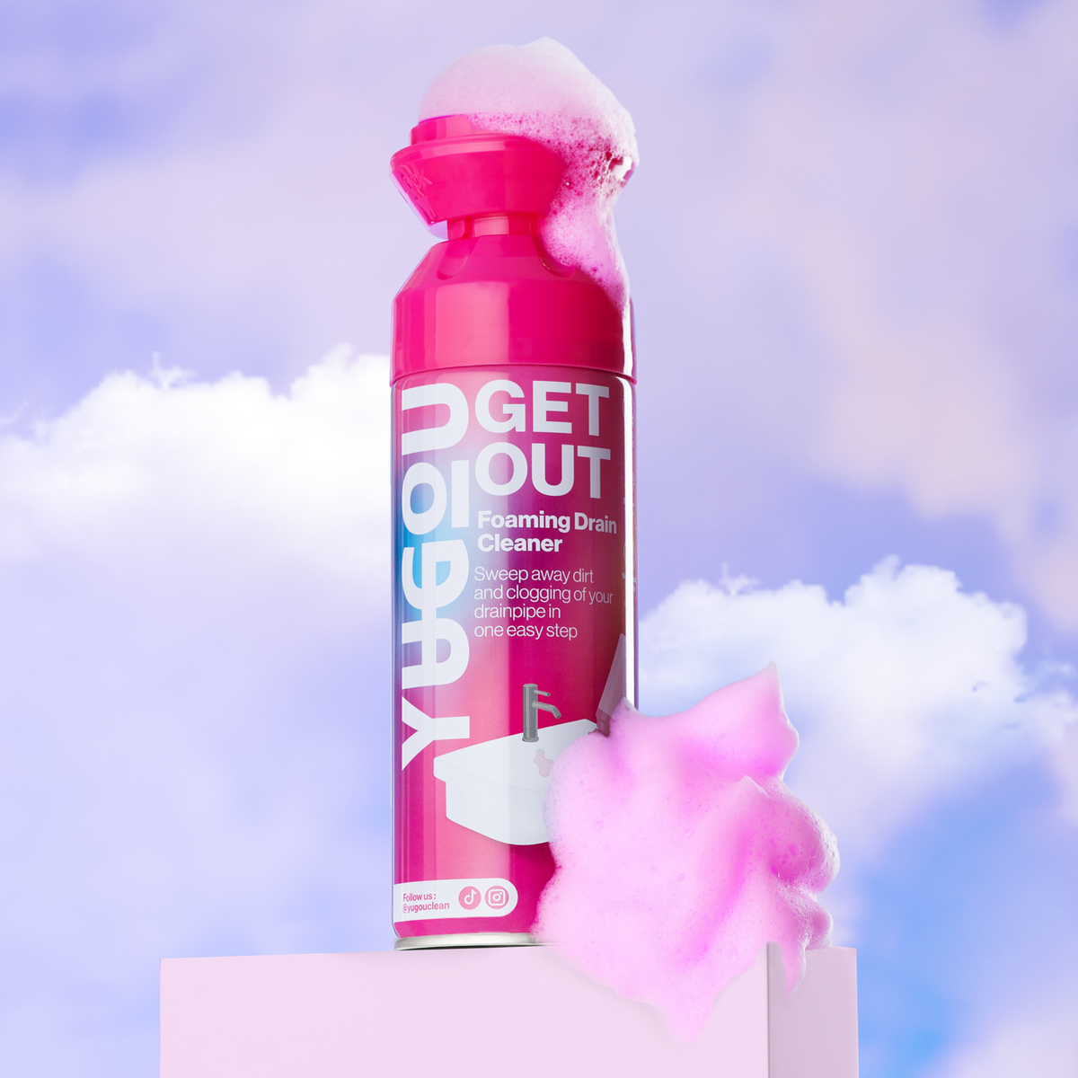 Yugou Get Out Foam Drain Cleaner