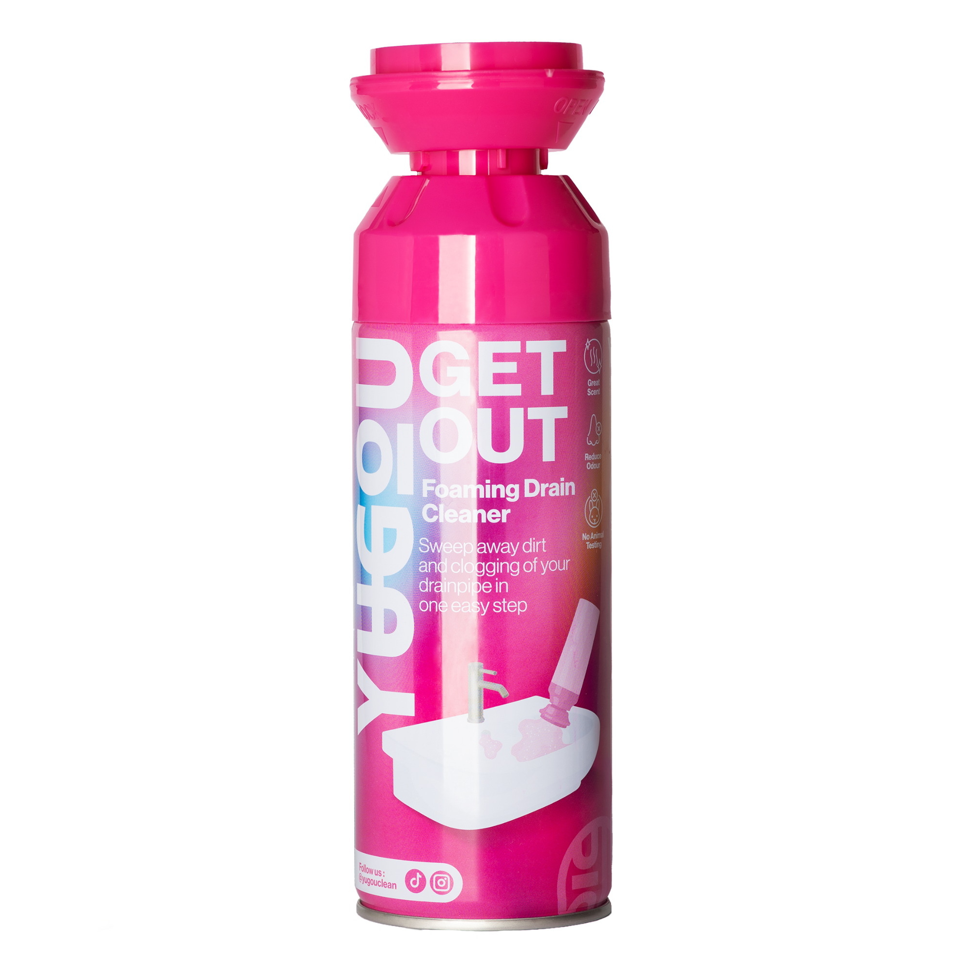 Yugou Get Out Foam Drain Cleaner