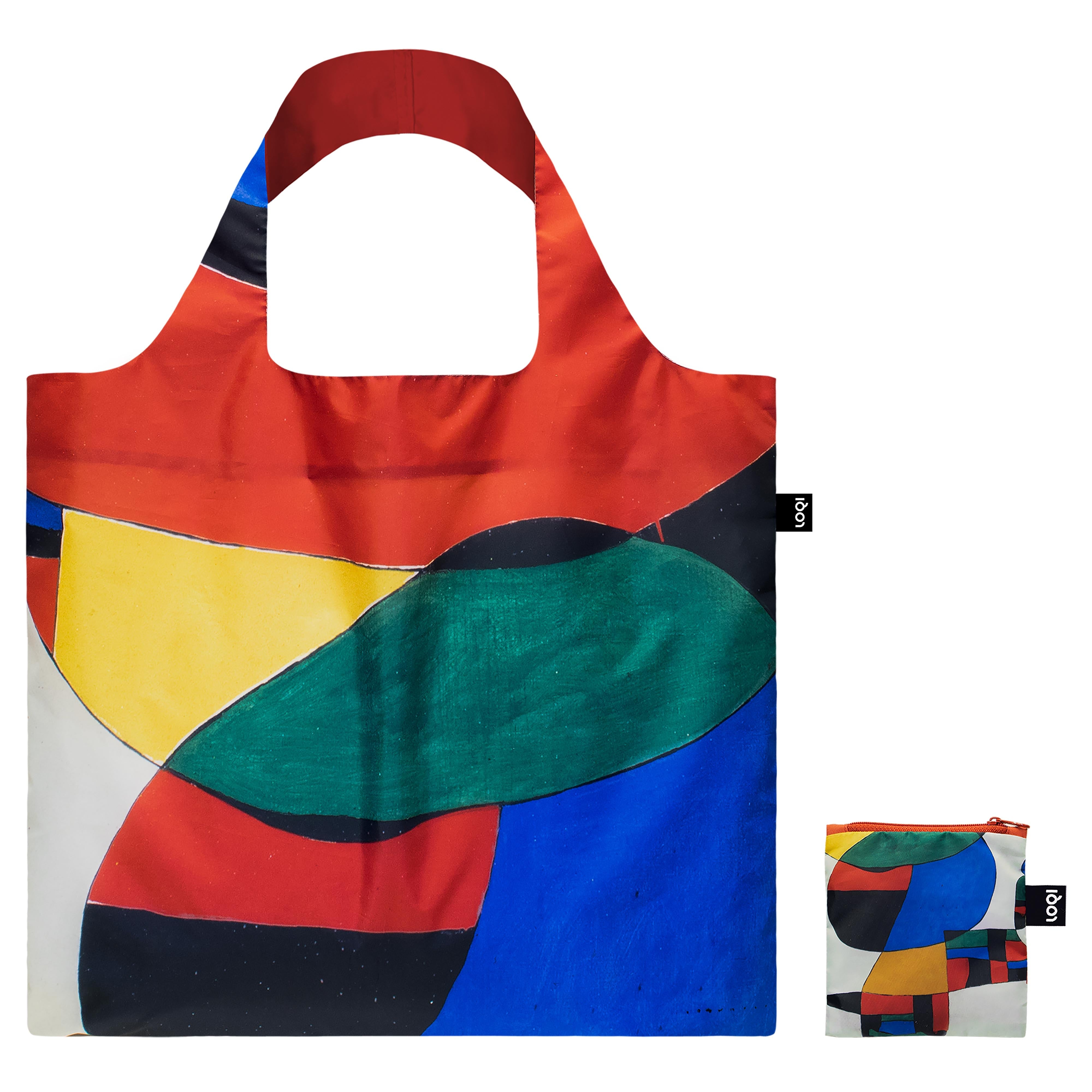 LOQI Miro Woman & Bird Tote Bag
