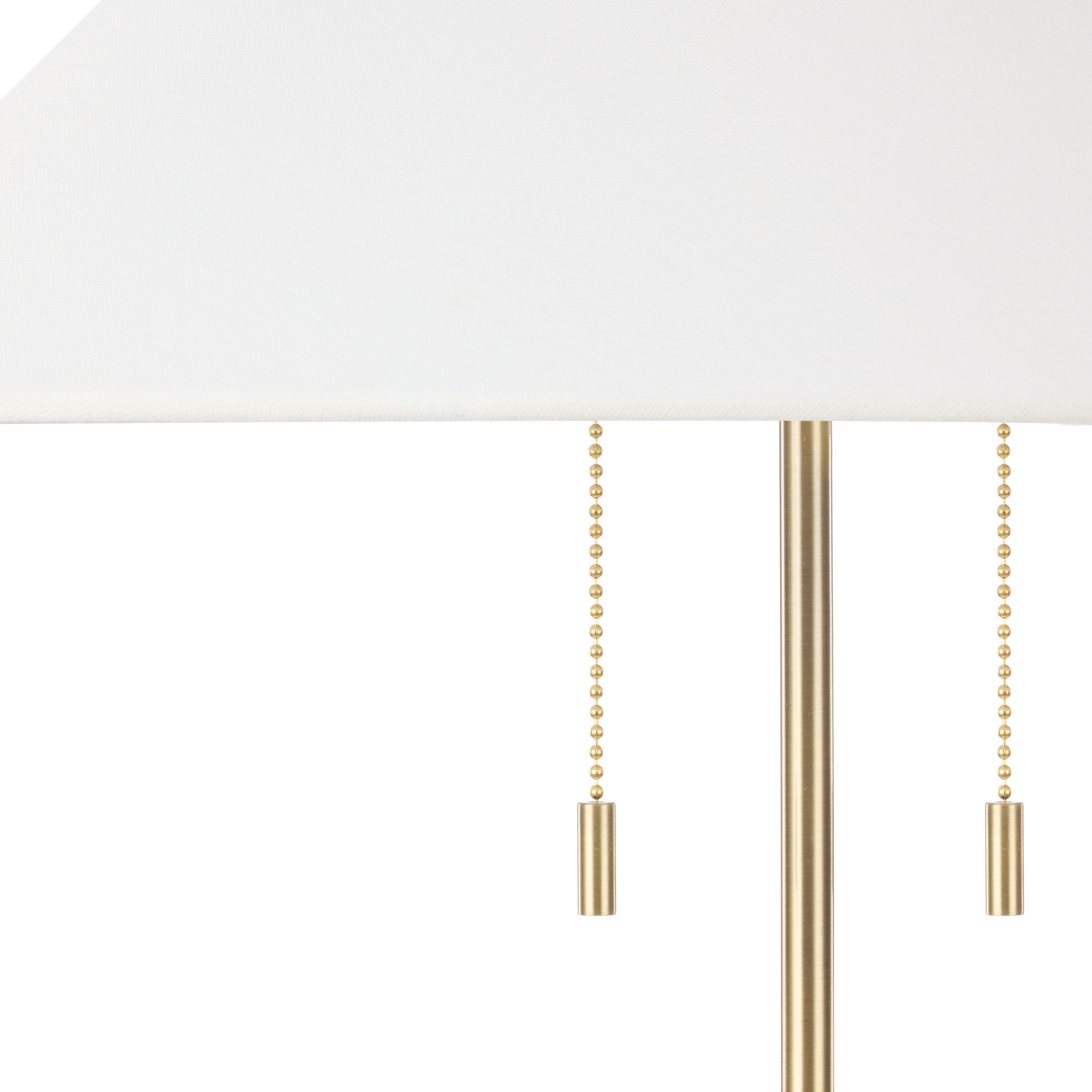 Amalfi Tillie Table Lamp White & Brass
