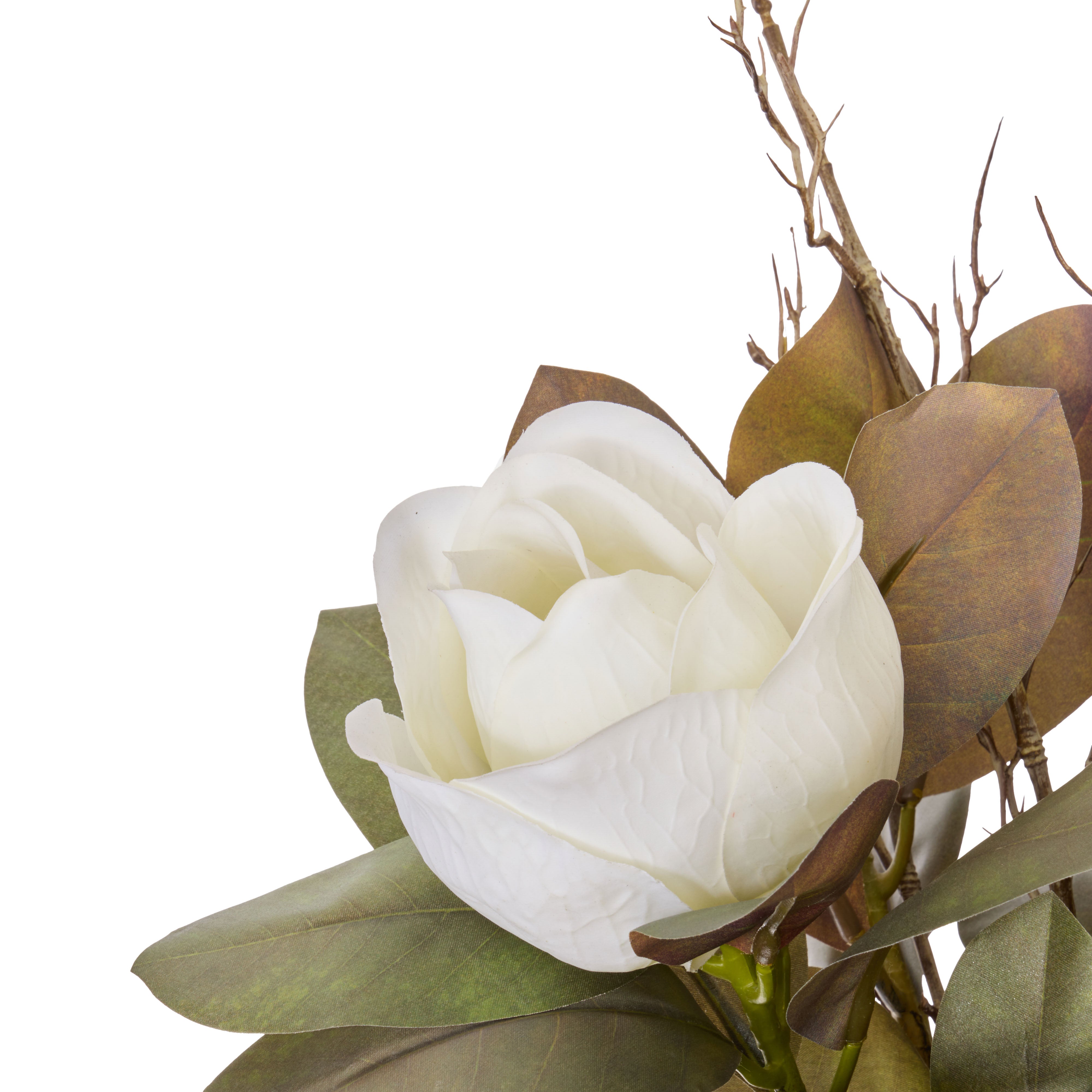 Rogue Magnolia Twig - Elsie White & Green 69cm