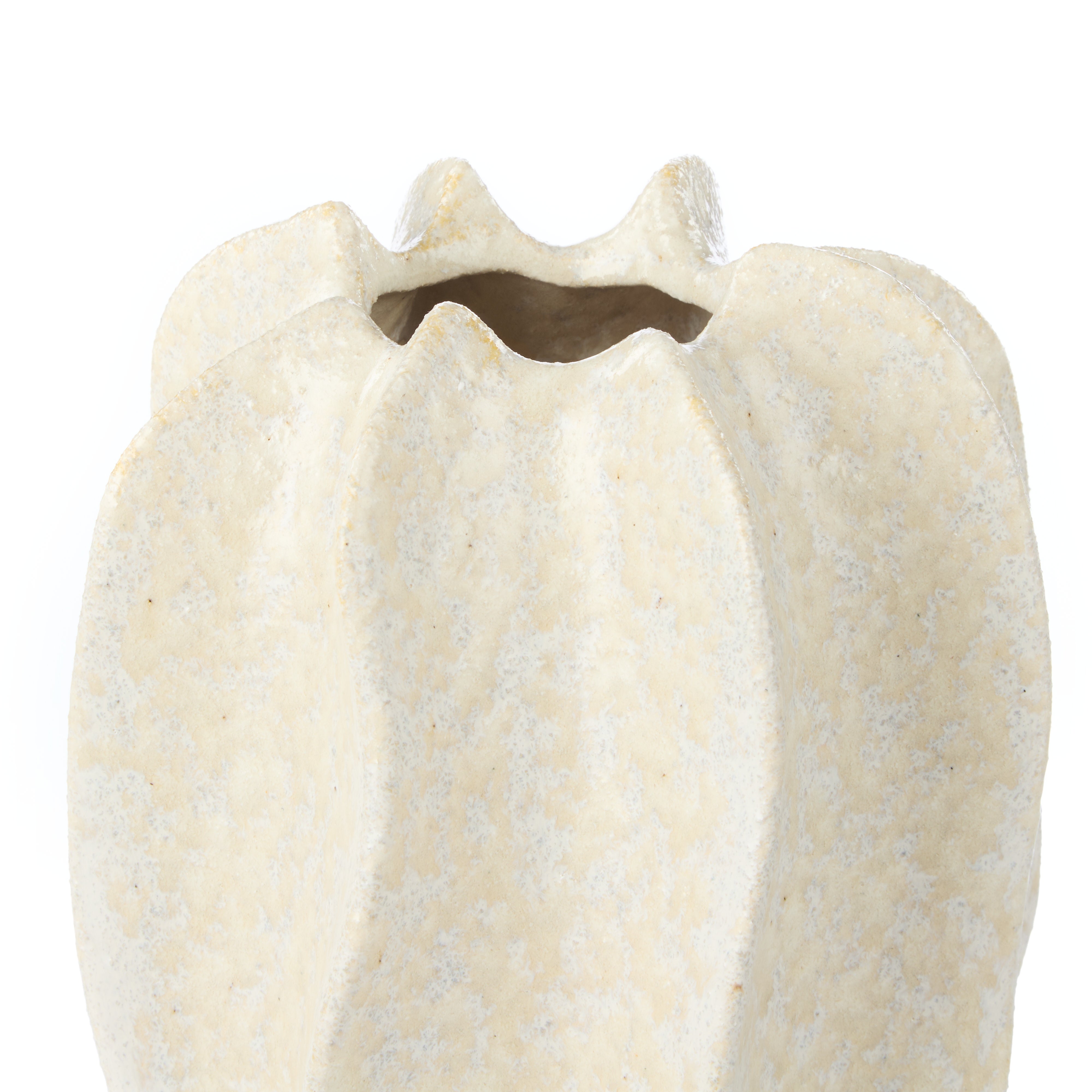 Amalfi Albany Ceramic Vase Medium White