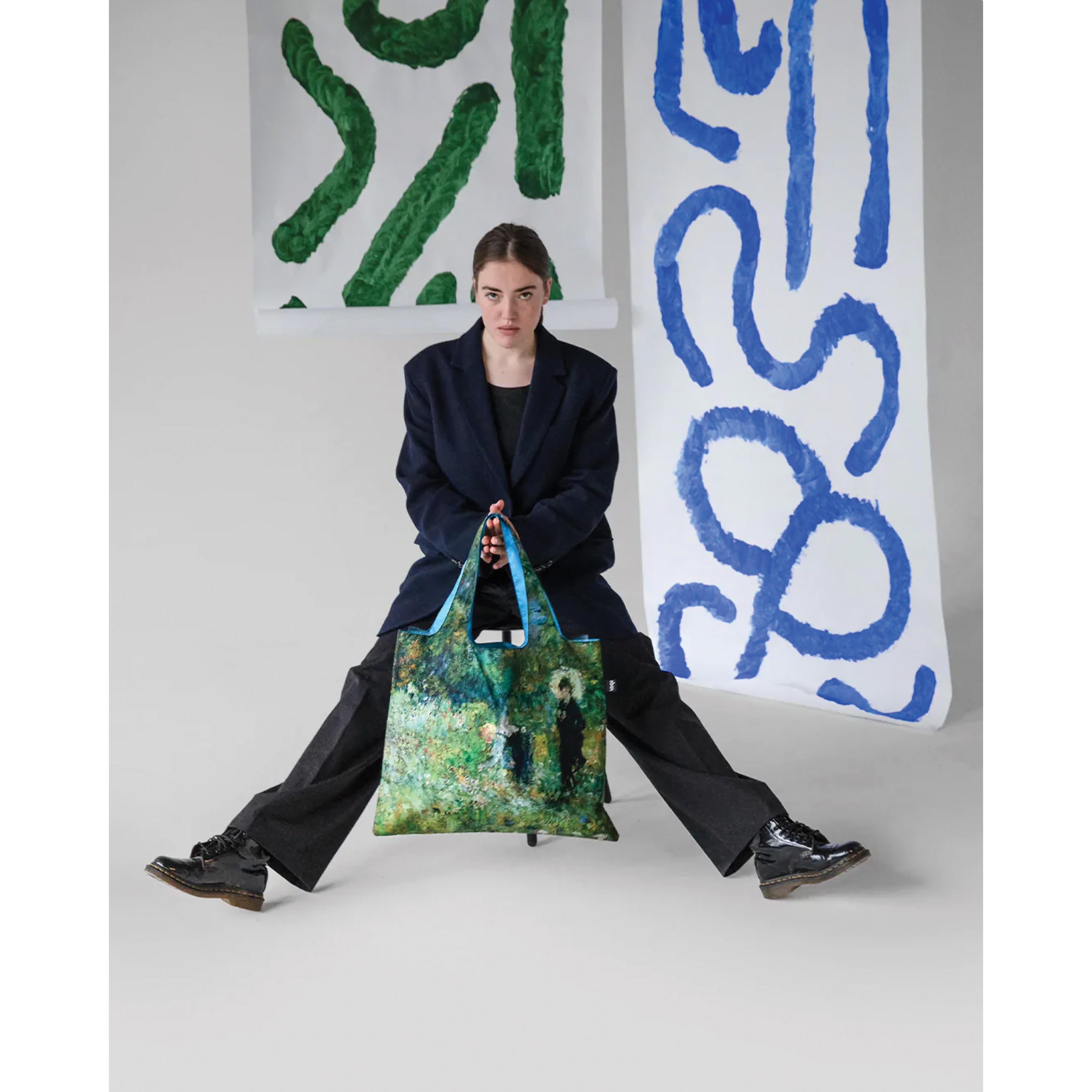 LOQI Renoir Woman with Parasol Tote Bag