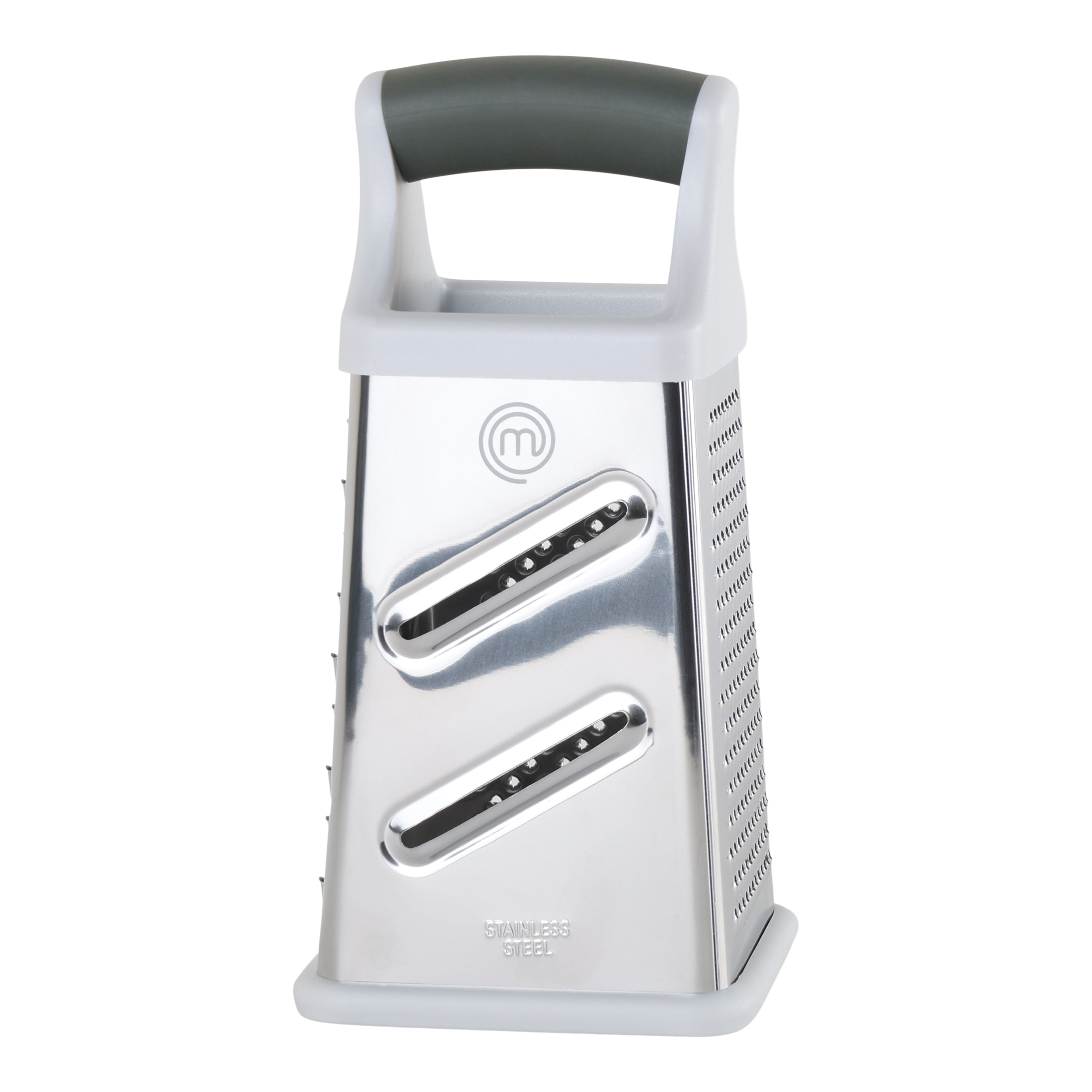 MasterChef Sage Gadgetra 4-Sided Grater Sage & Stainless Steel