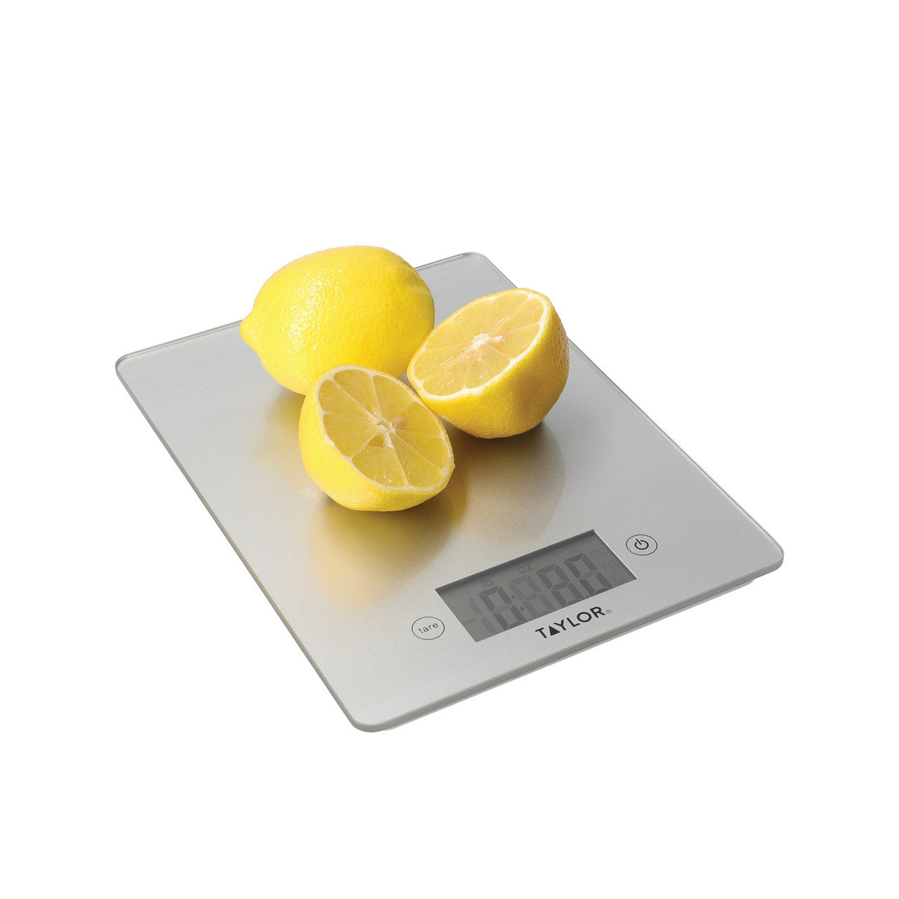 Taylor Pro Glass Digital Kitchen Scale 5kg (Silver)