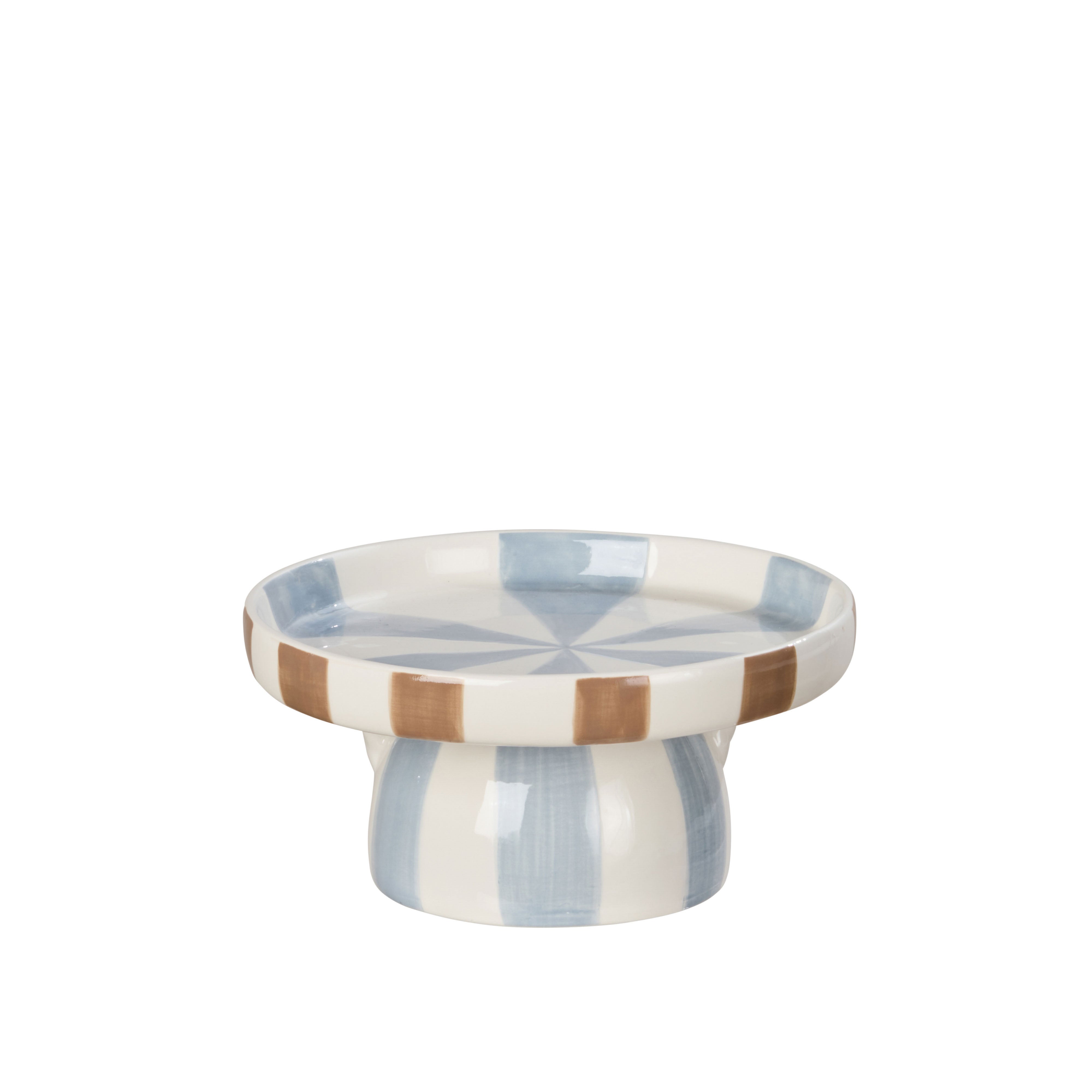 Emporium Coco Stripe Dish Multi-Coloured