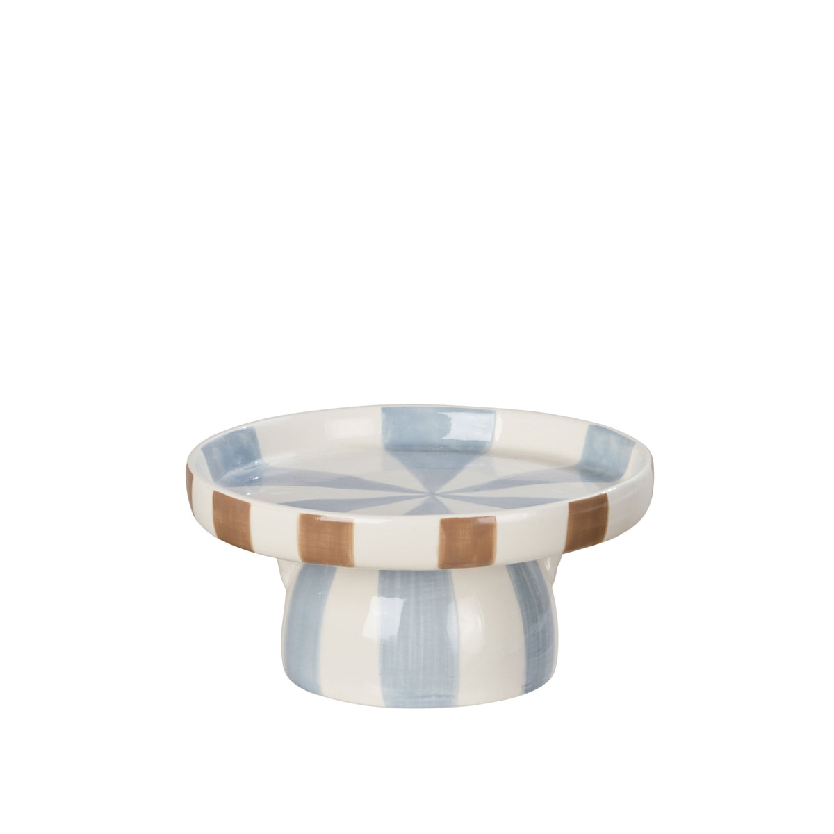 Emporium Coco Stripe Dish Multi-Coloured