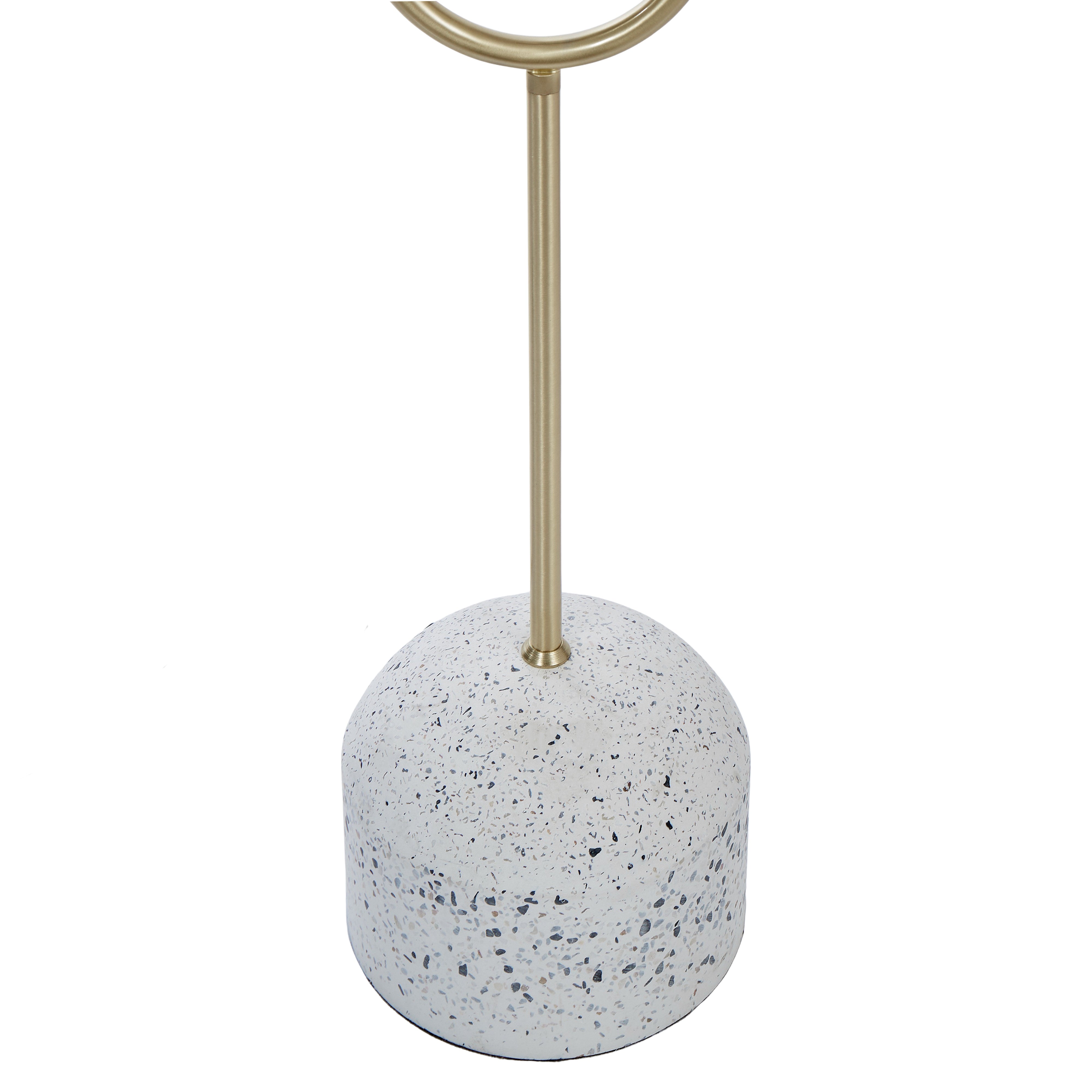 Amalfi Tivoli Floor Lamp White & Gold