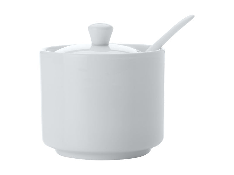 Maxwell & Williams White Basics Straight Sugar with Spoon