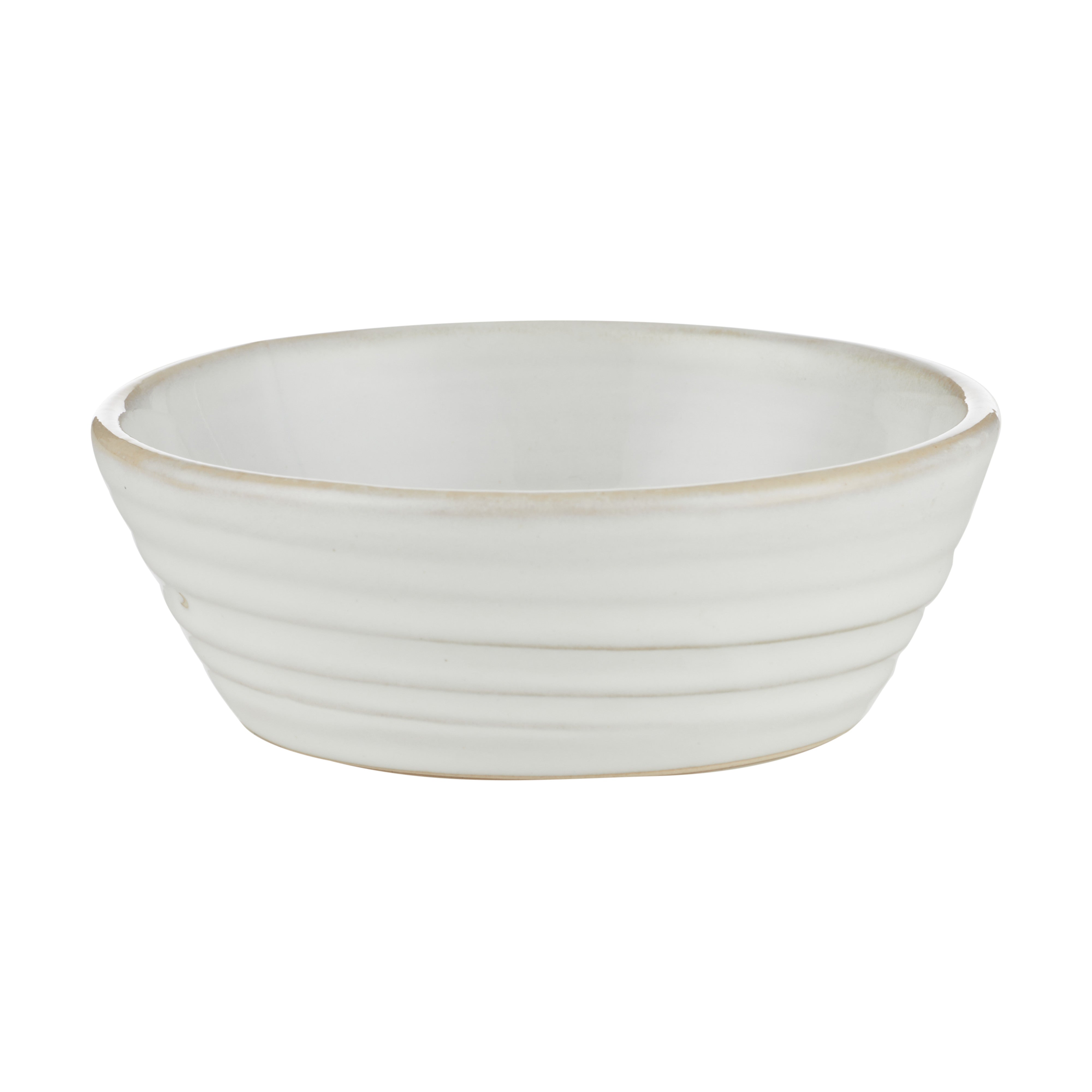 Amalfi Somerset Milky Glaze Condiment Bowl White