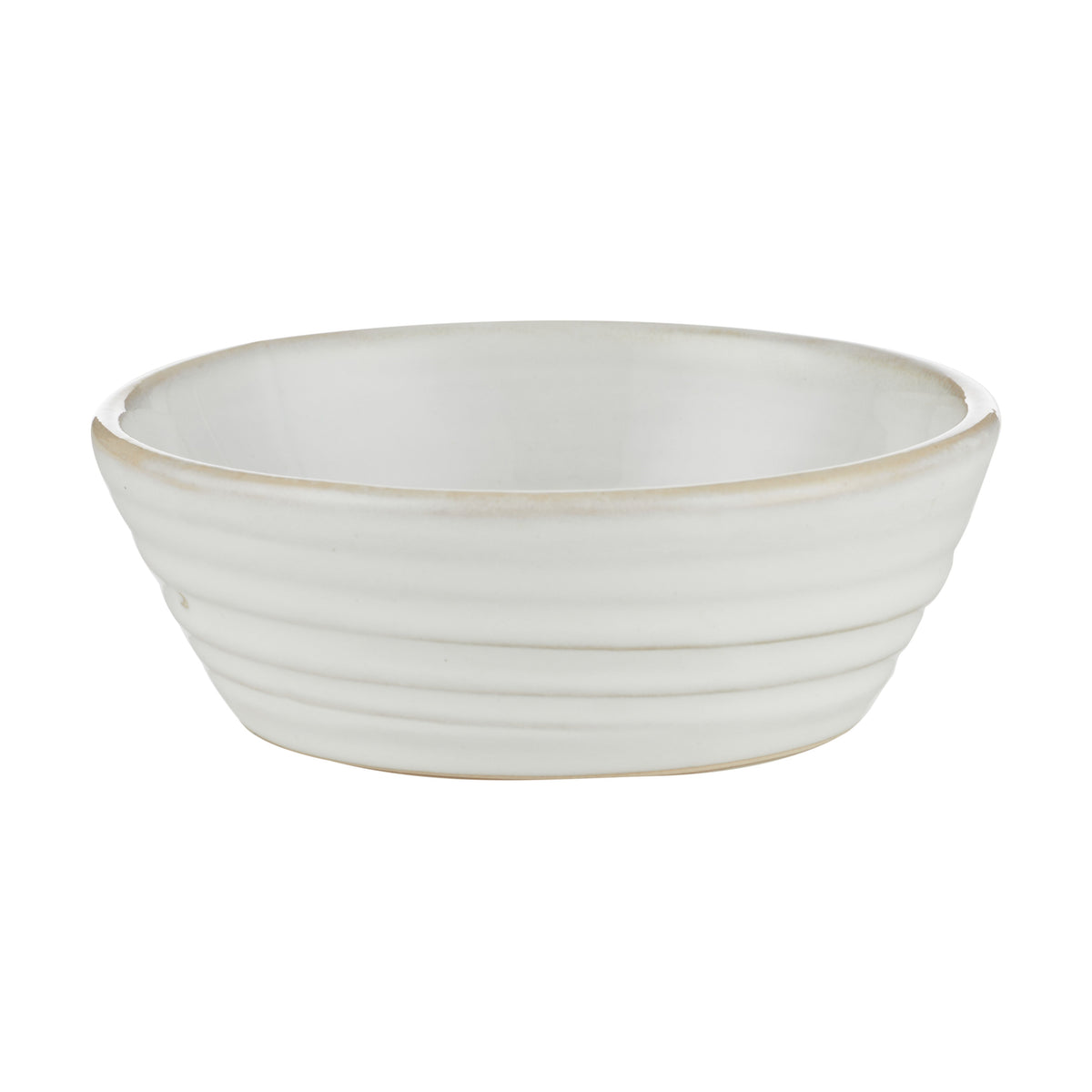 Amalfi Somerset Milky Glaze Condiment Bowl White