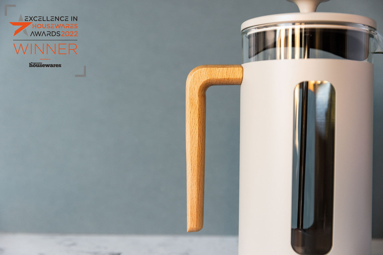 La Cafetière Pisa Stainless Steel Cafetière 8 Cup / 1L (Latte)