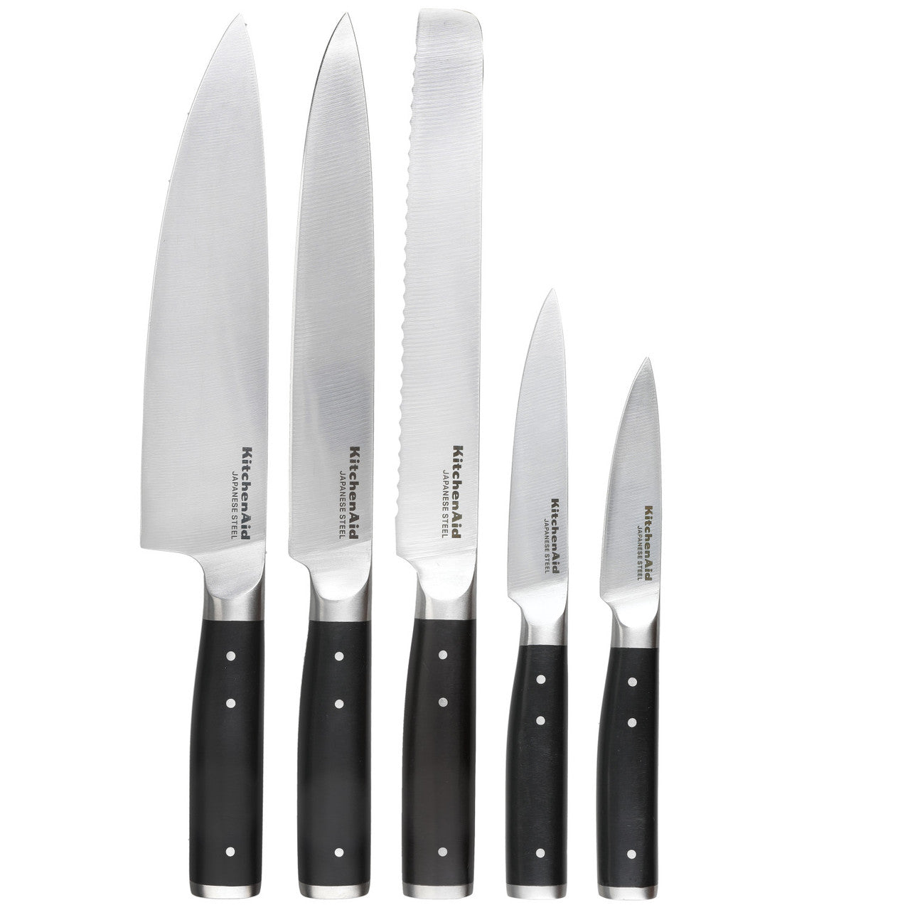KitchenAid Classic 6 Piece Knife Set with Birchwood Block