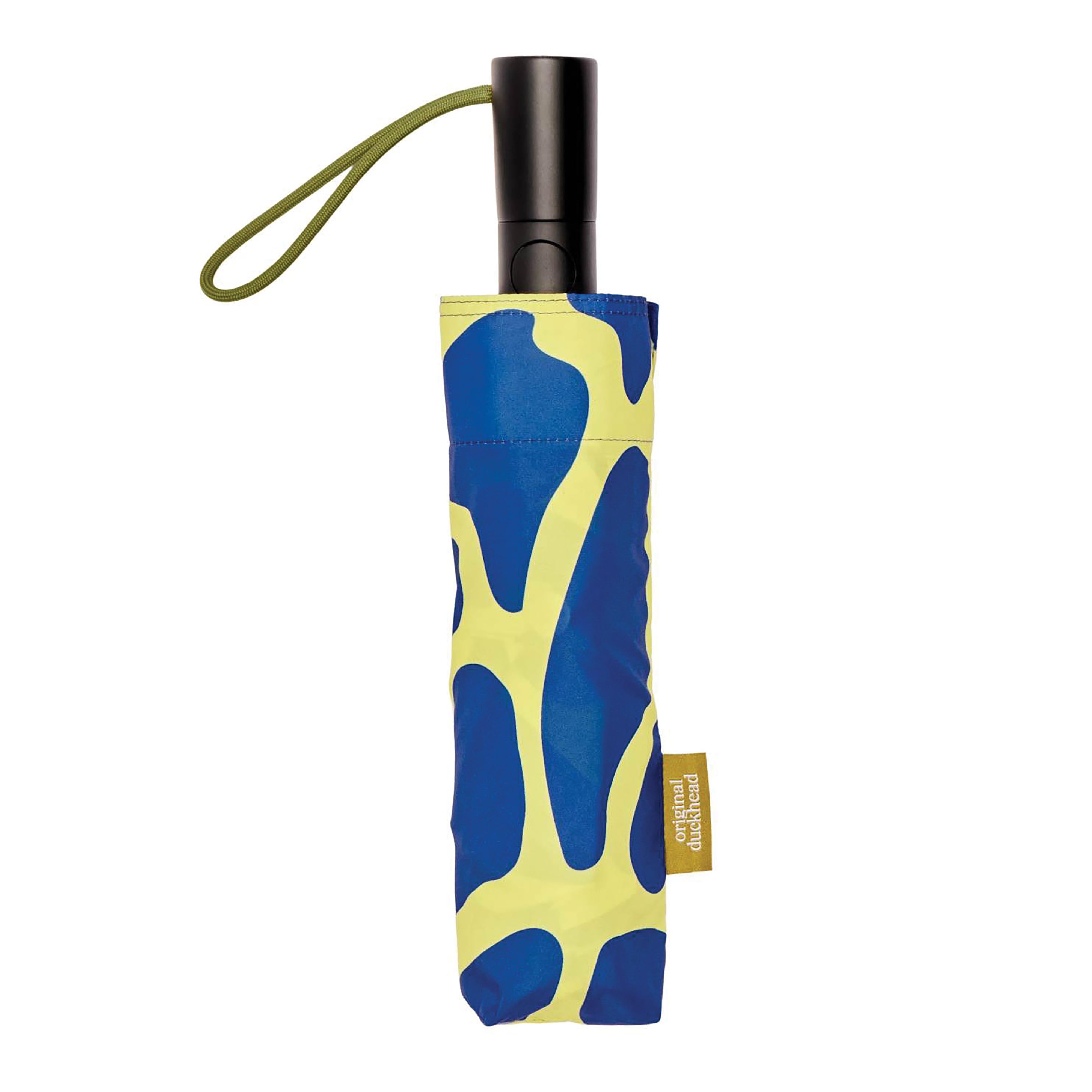 Original Duckhead Daily Auto Open & Close Umbrella Blue Ripples