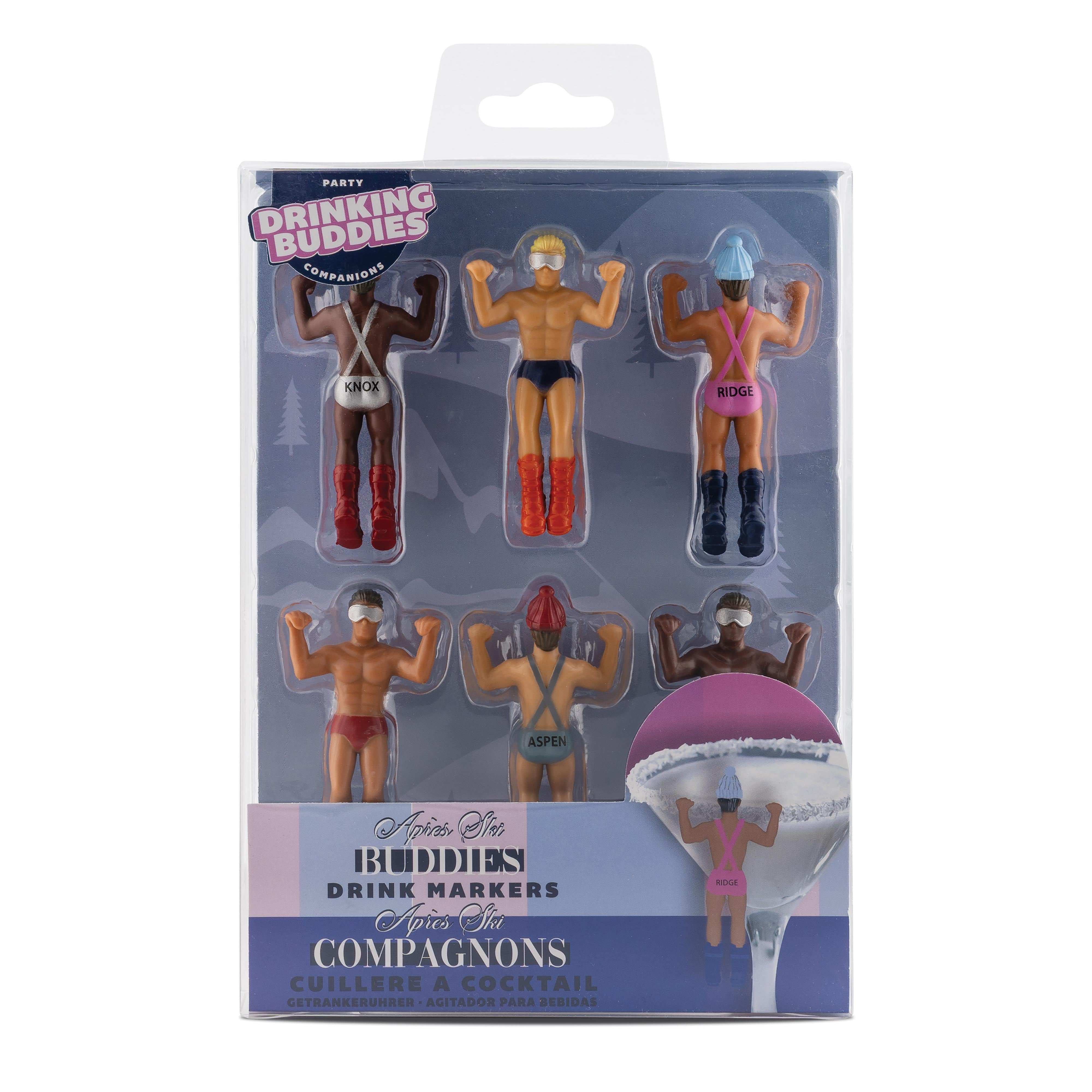 Drinking Buddies Apres Ski 6 Piece Set