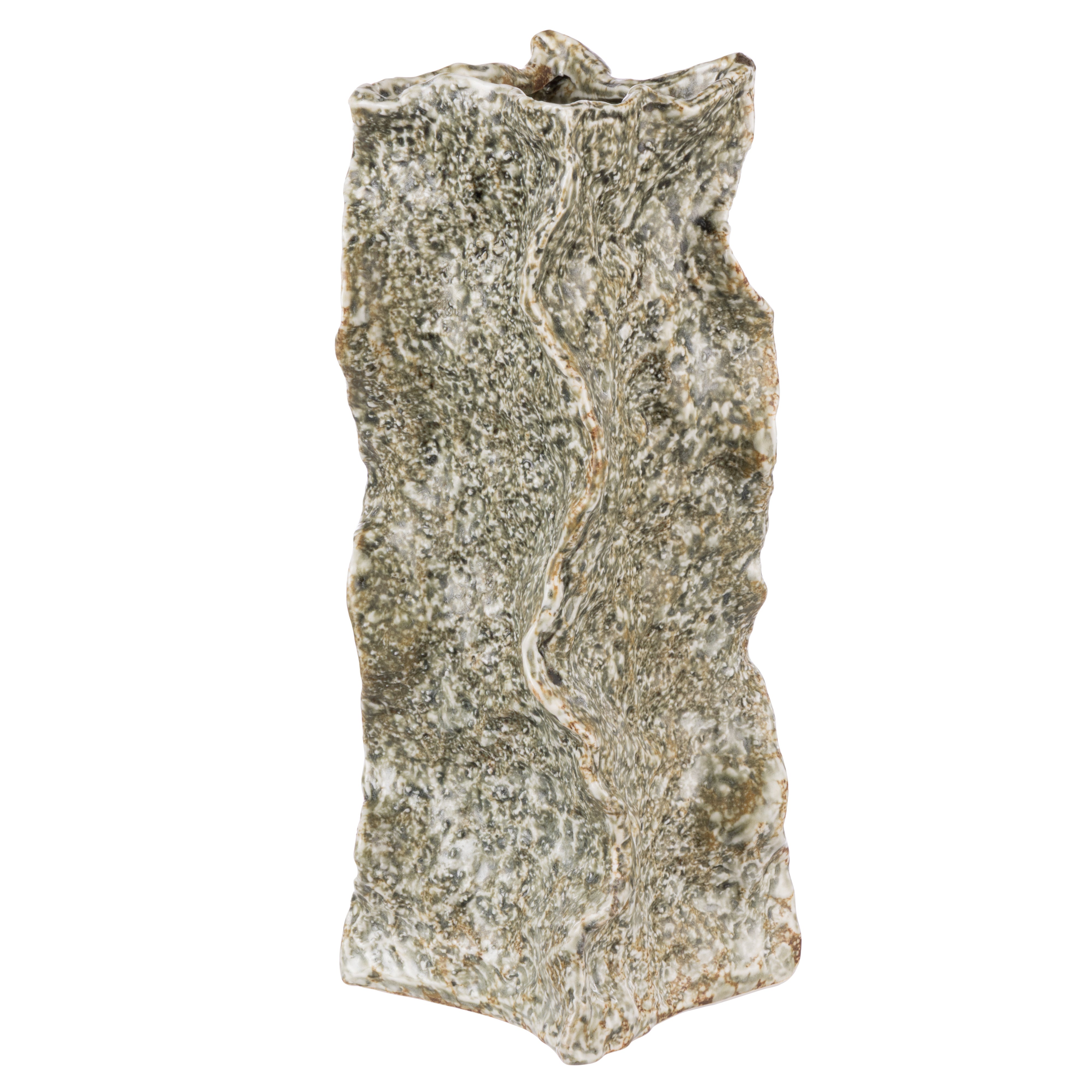 Amalfi Marcellus Vase Large Reactive Green