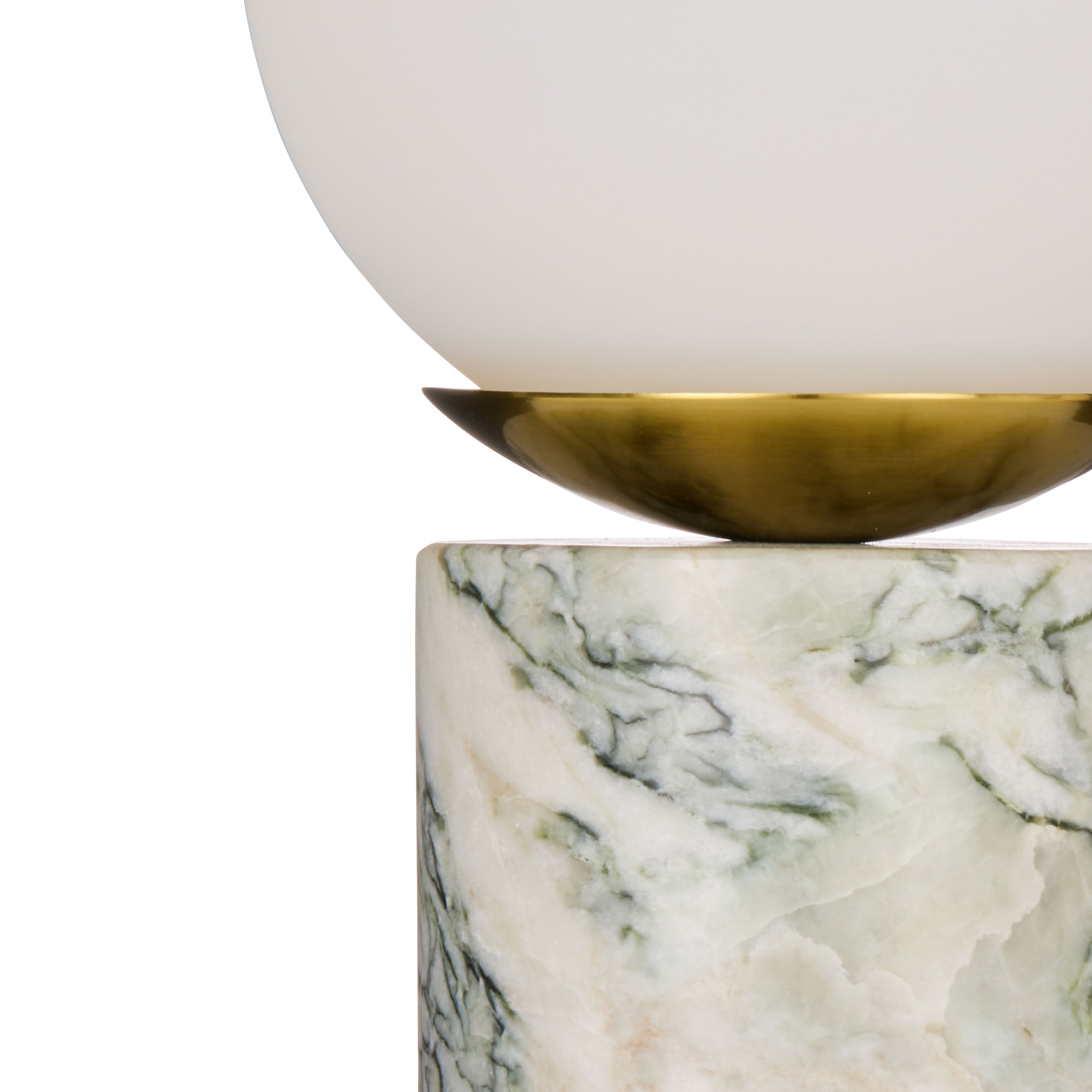 Amalfi Amani Table Lamp Green & White